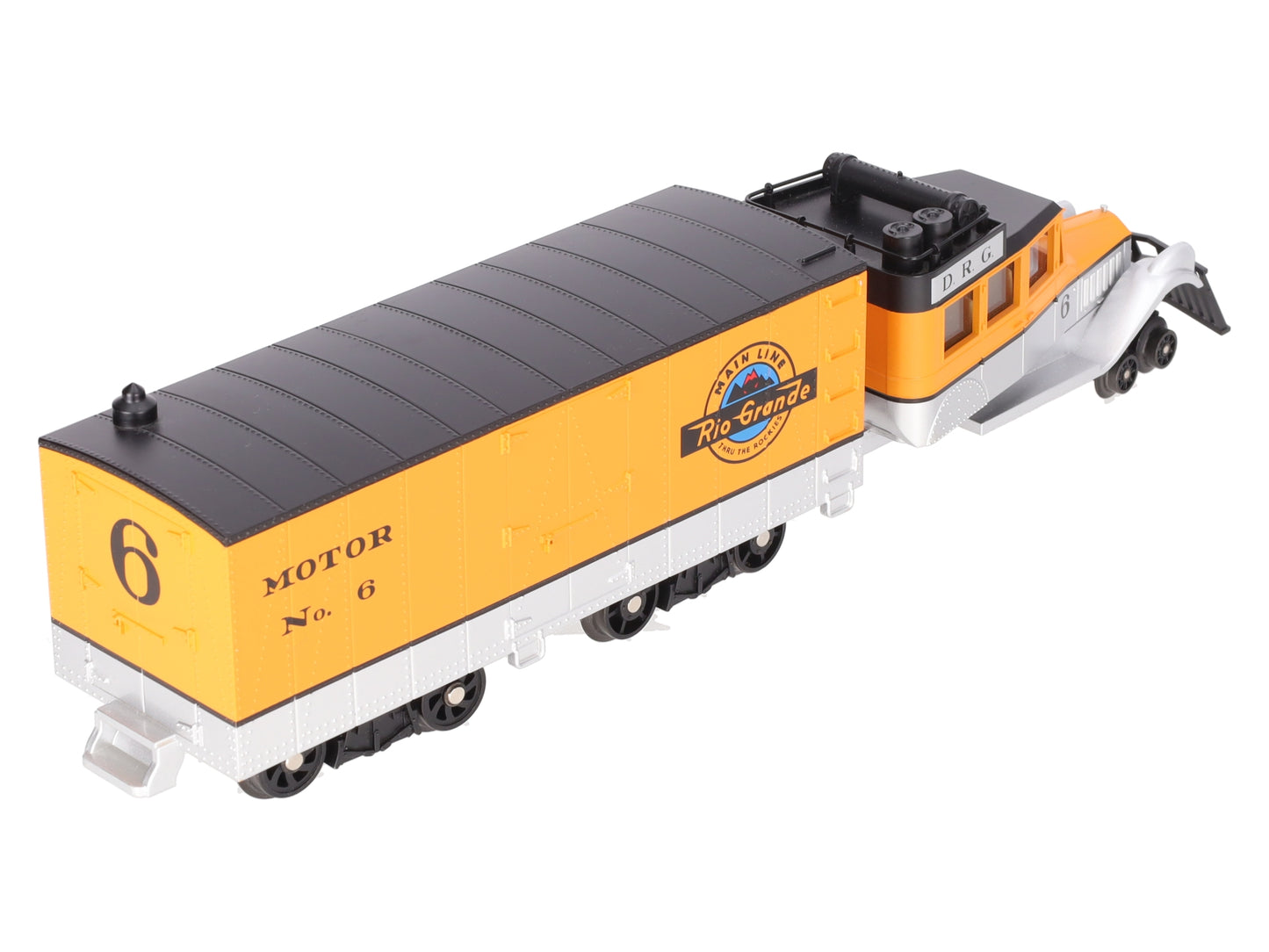 MTH 30-2203-1 O Gauge D&RGW Galloping Goose Diesel Locomotive #6 w/PS.1 EX/Box