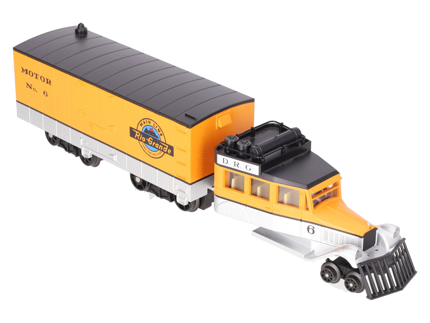 MTH 30-2203-1 O Gauge D&RGW Galloping Goose Diesel Locomotive #6 w/PS.1 EX/Box