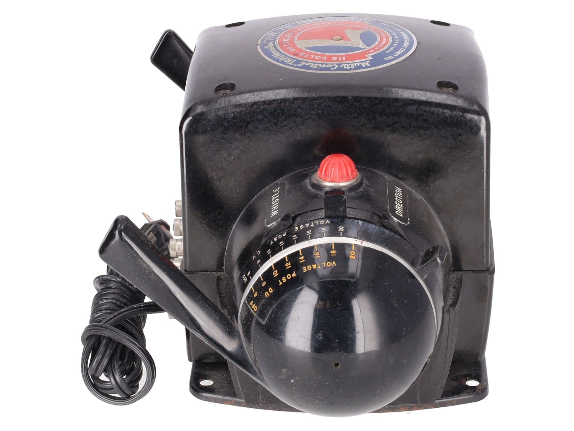 Lionel ZW O Gauge Vintage Trainmaster 275 Watt Transformer with Whistle VG/Box