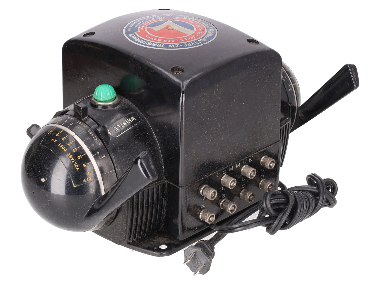 Lionel ZW O Gauge Vintage Trainmaster 275 Watt Transformer with Whistle VG/Box
