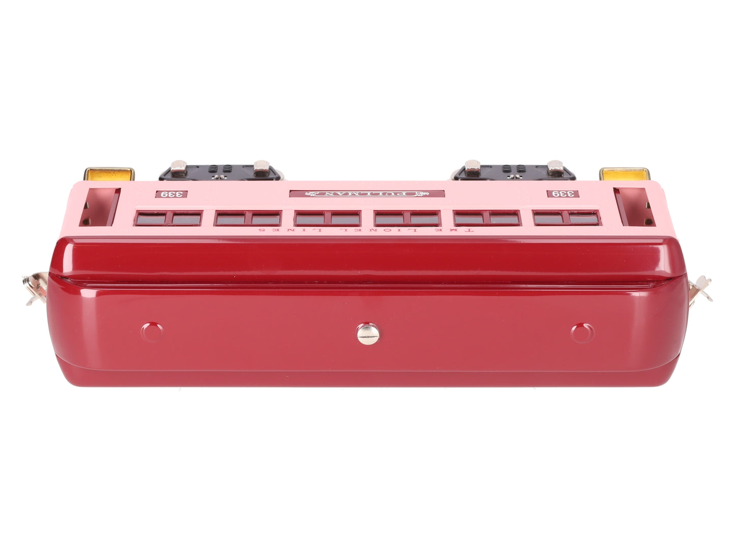 MTH 11-40025 Standard Gauge Lionel Lines Pullmen Pink Coach Passenger Car #339 LN/Box