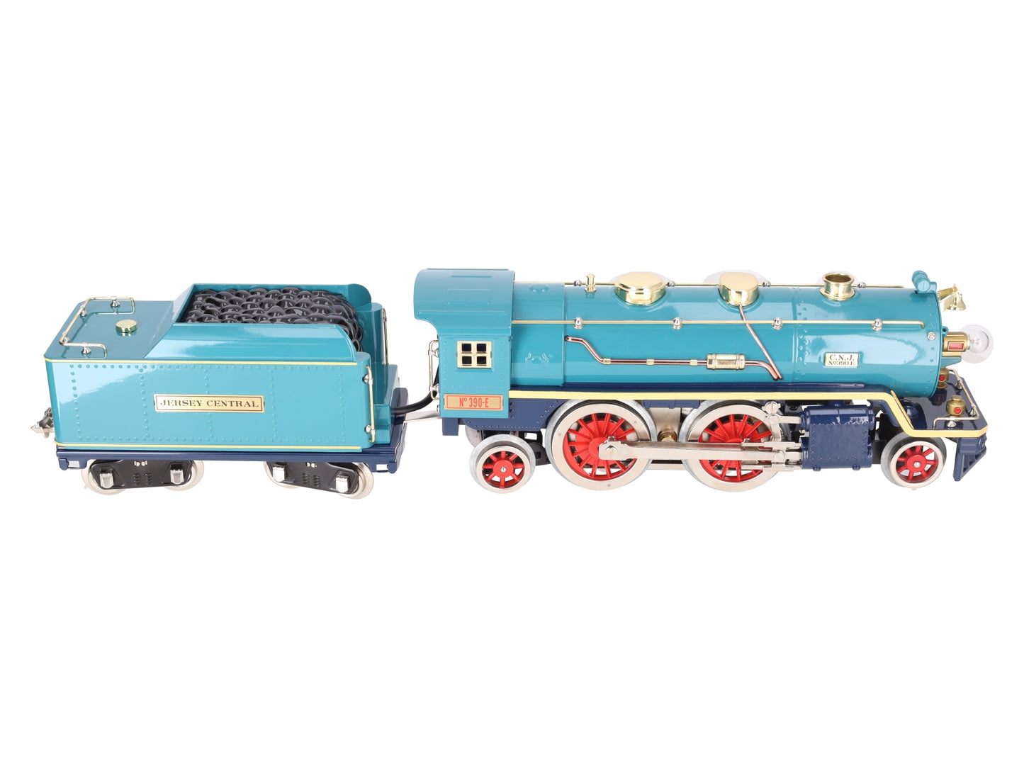 MTH 10-1279-1 Std. Gauge Tinplate No. 390 Steam Locomotive & Tender w/PS2 LN/Box
