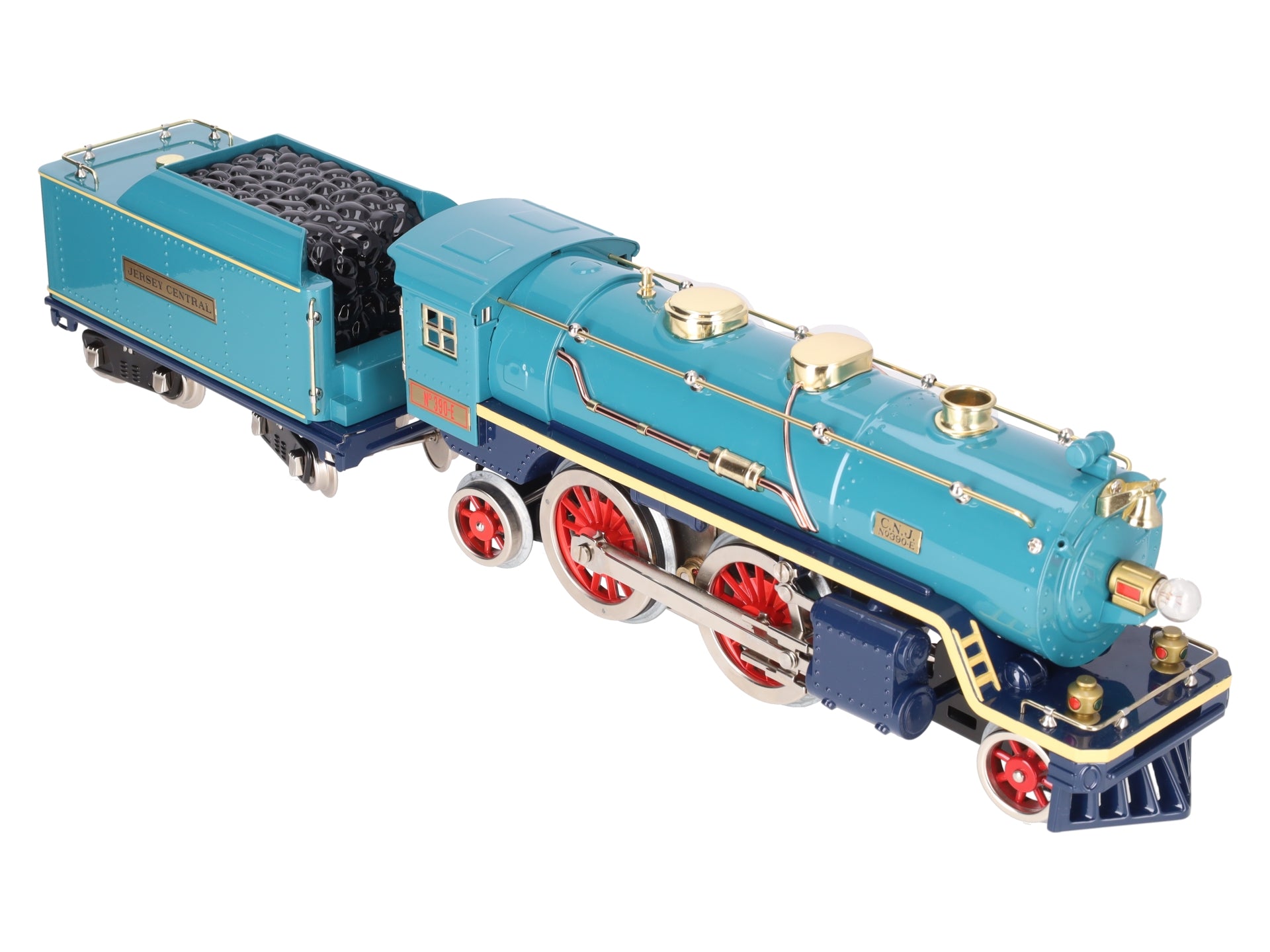 MTH 10-1279-1 Std. Gauge Tinplate No. 390 Steam Locomotive & Tender w/PS2 LN/Box