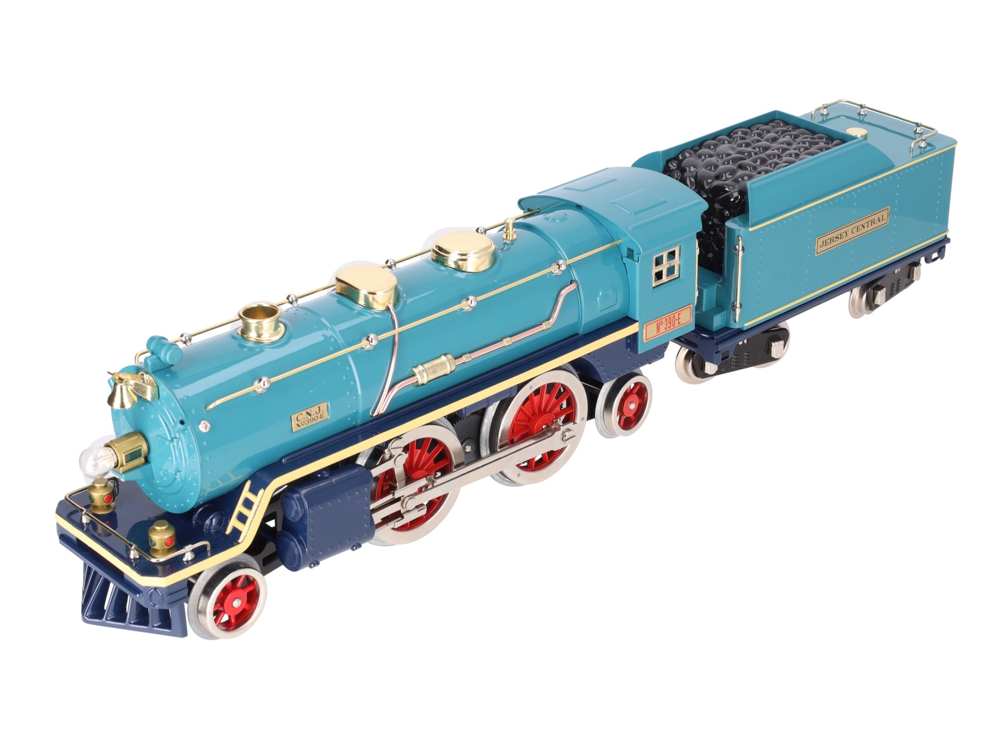 MTH 10-1279-1 Std. Gauge Tinplate No. 390 Steam Locomotive & Tender w/PS2 LN/Box
