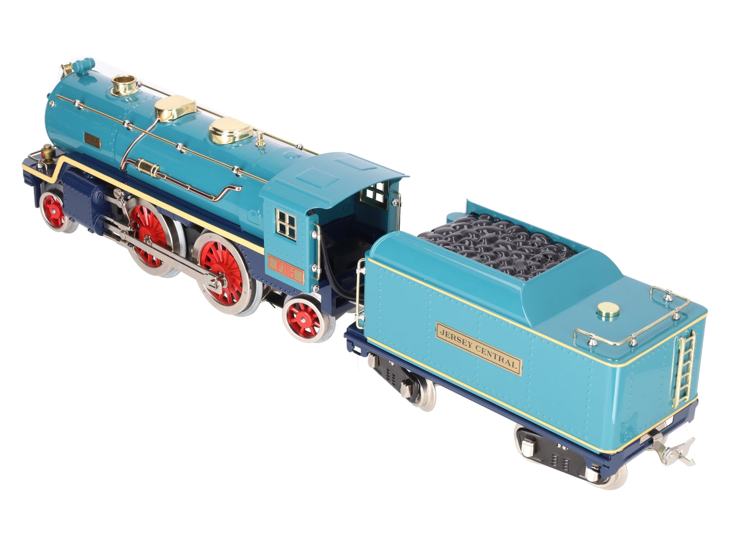 MTH 10-1279-1 Std. Gauge Tinplate No. 390 Steam Locomotive & Tender w/PS2 LN/Box