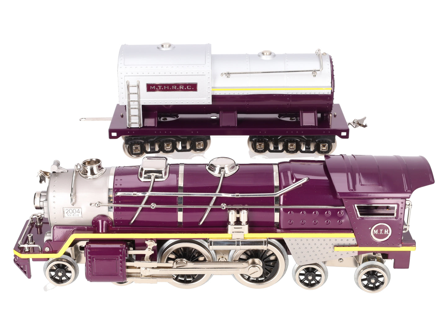 MTH 10-1207-1 Standard Gauge 400E Steam Locomotive and Tender w/PS2 EX/Box