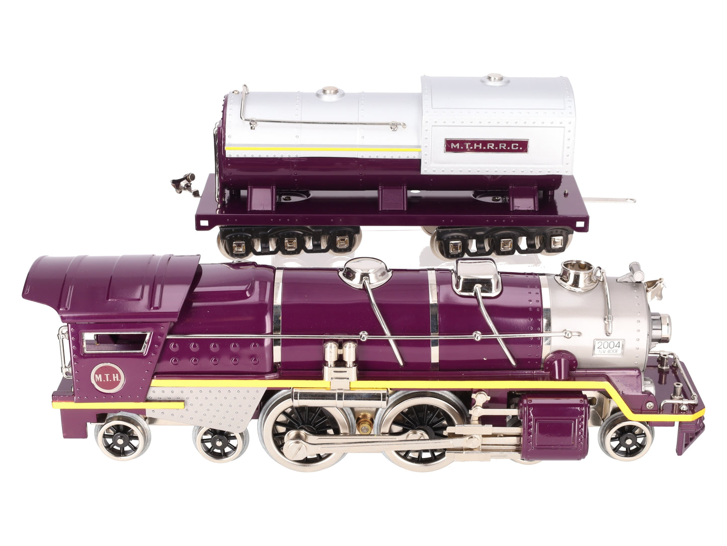 MTH 10-1207-1 Standard Gauge 400E Steam Locomotive and Tender w/PS2 EX/Box