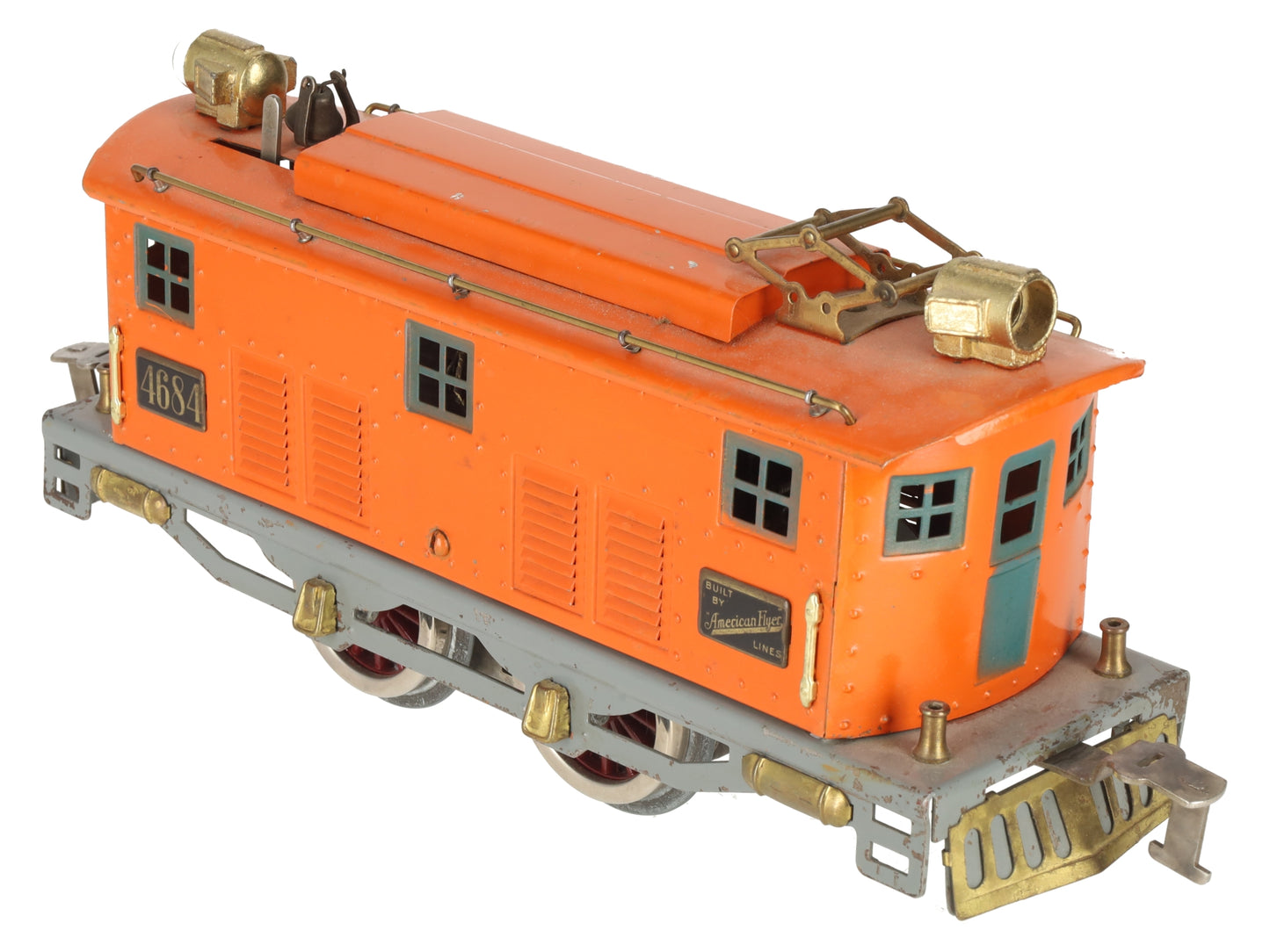 American Flyer 4684 Vintage Standard Gauge 0-4-0 Electric Locomotive VG