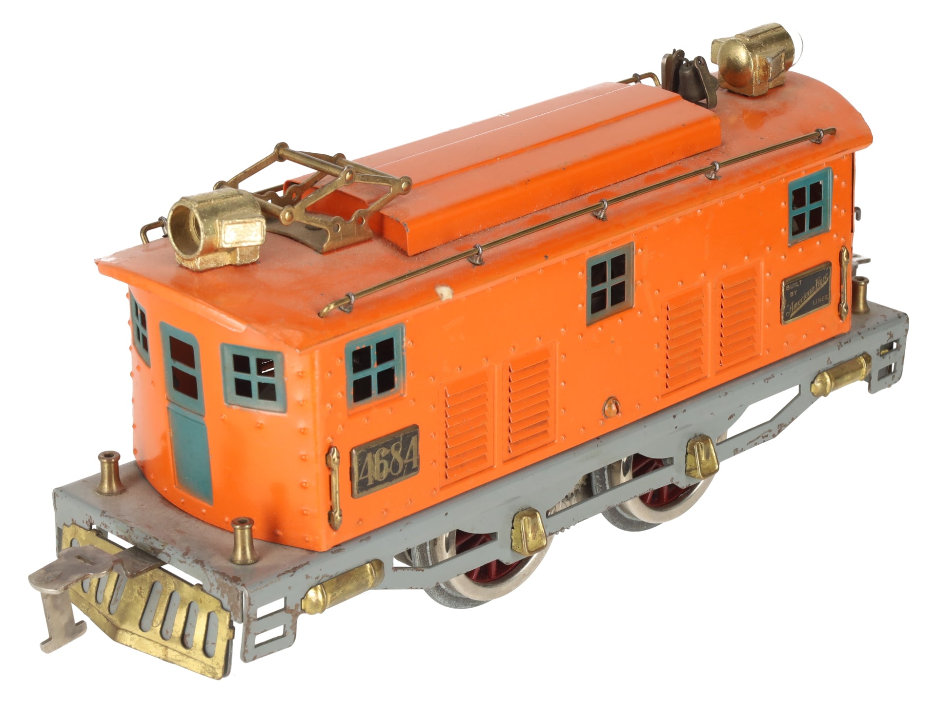 American Flyer 4684 Vintage Standard Gauge 0-4-0 Electric Locomotive VG