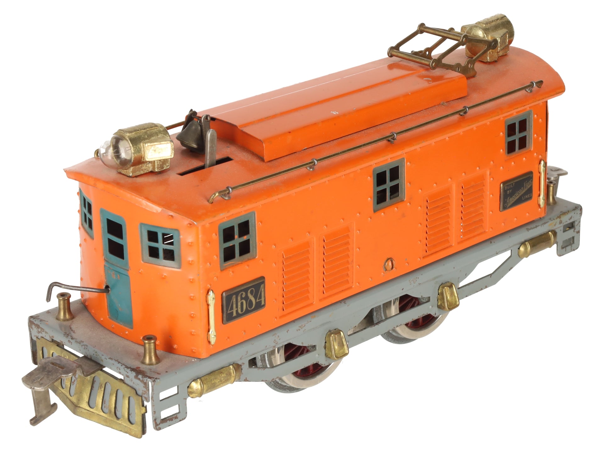 American Flyer 4684 Vintage Standard Gauge 0-4-0 Electric Locomotive VG