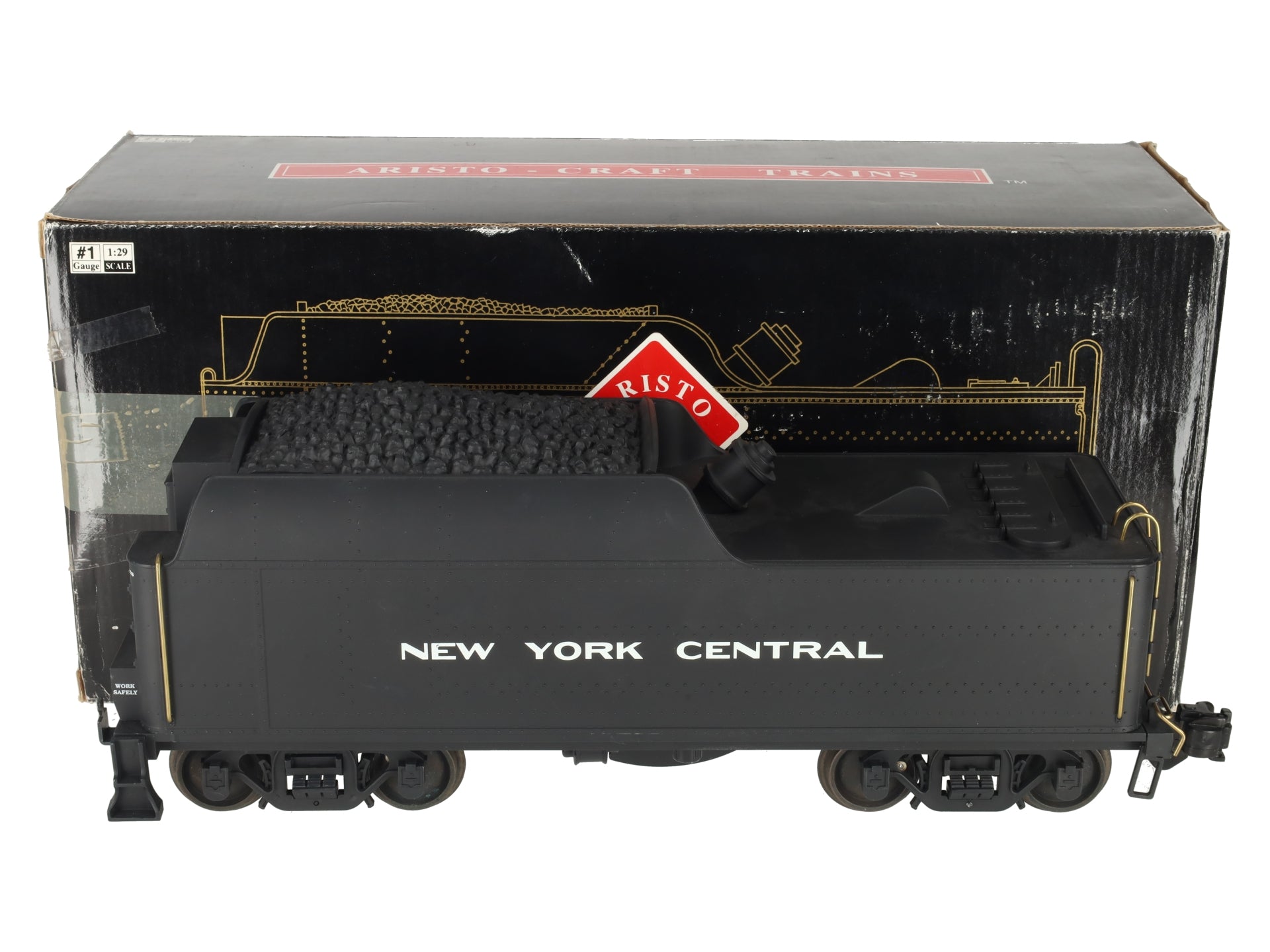 Aristo-Craft 21407 G New York Central 4-6-2 Steam Tender w/ Sound #4507 VG/Box