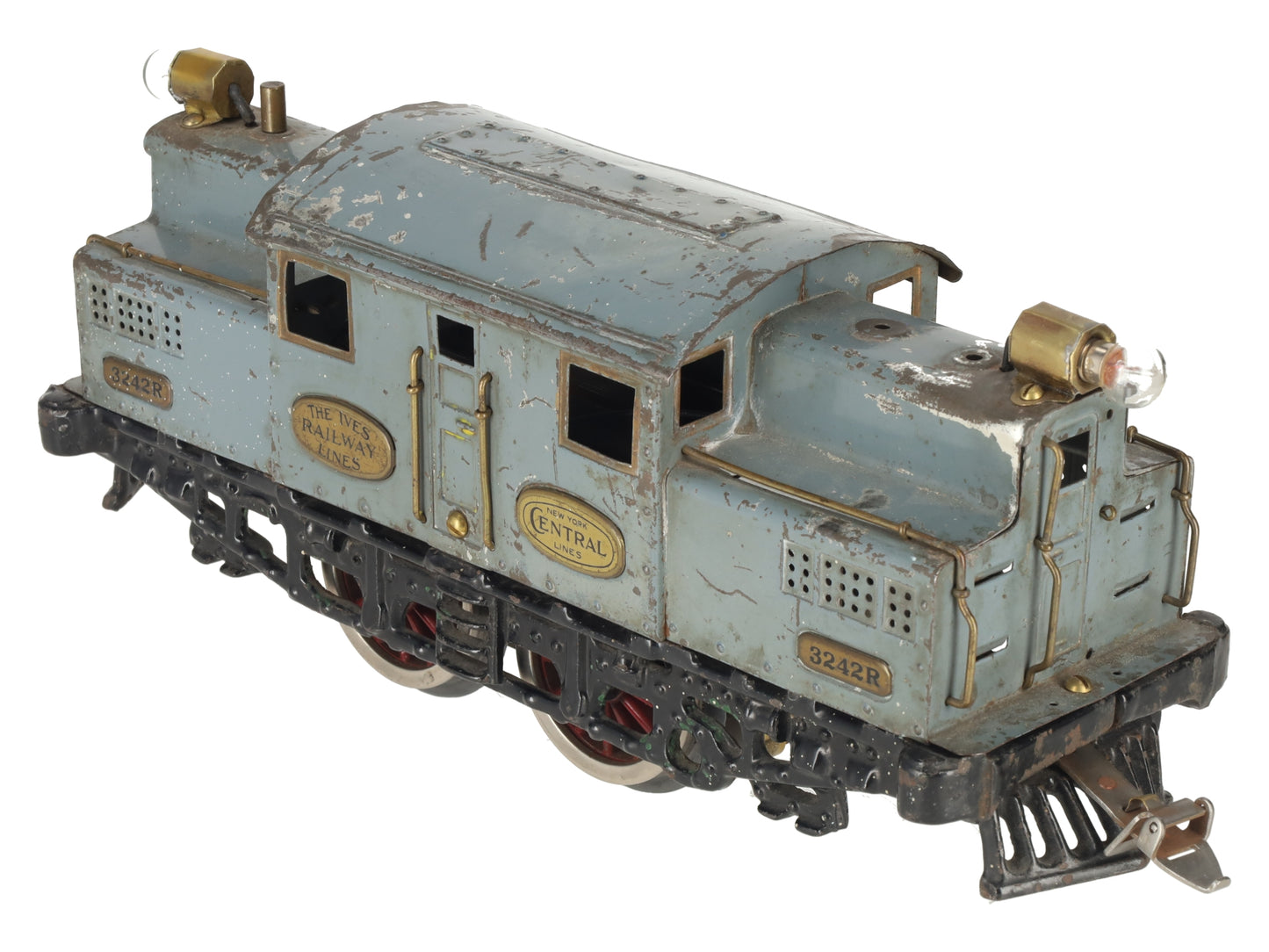 Ives 3242R Vintage Standard Gauge 0-4-0 Electric Locomotive