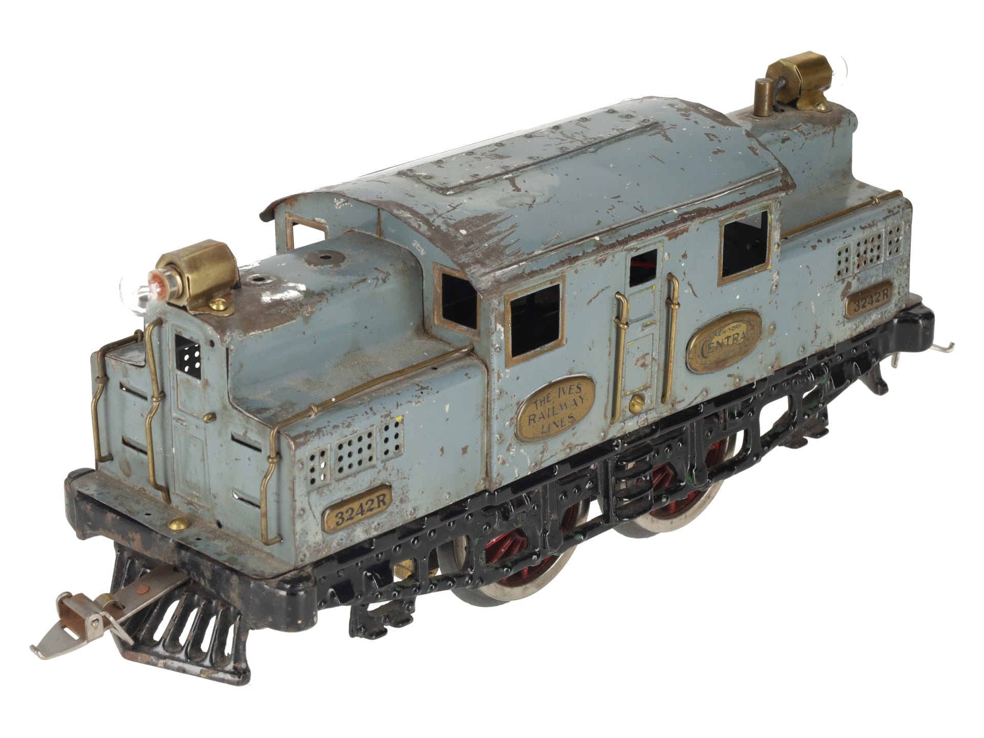 Ives 3242R Vintage Standard Gauge 0-4-0 Electric Locomotive