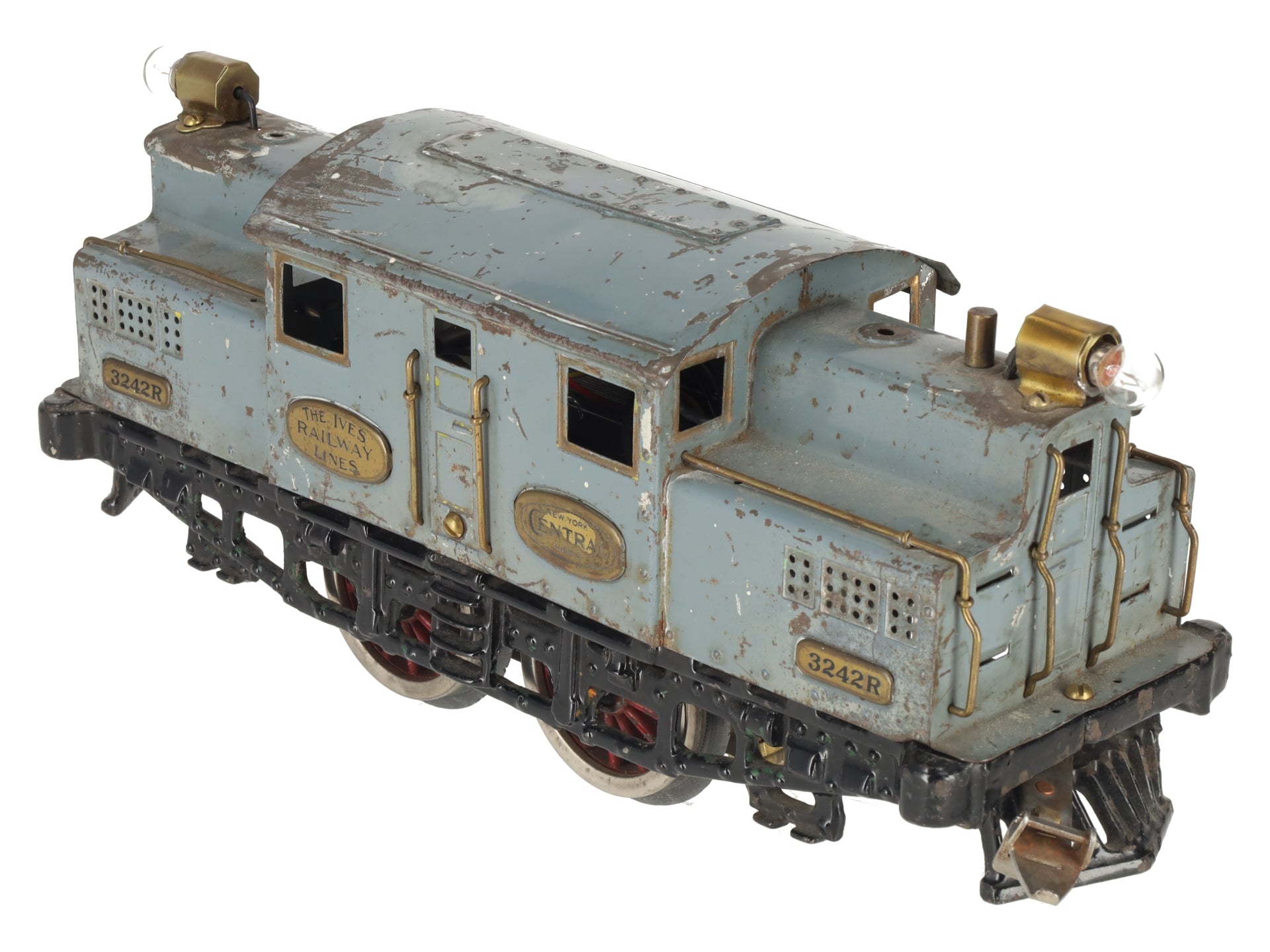 Ives 3242R Vintage Standard Gauge 0-4-0 Electric Locomotive