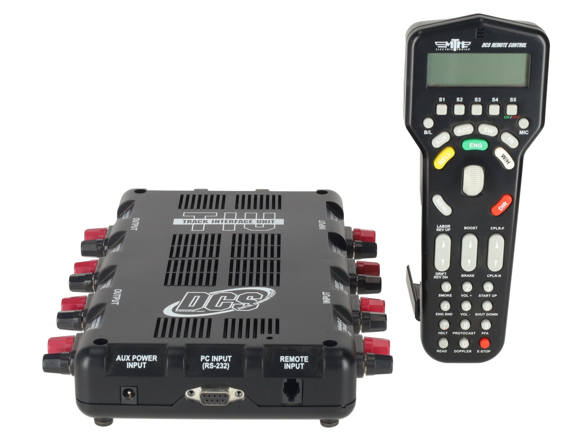 MTH 50-1001 DCS Track Interface Unit & Remote - Serial Port Version LN/Box