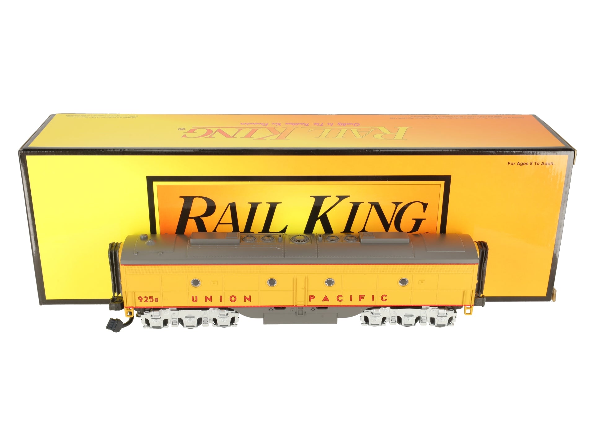 MTH 30-2180-3 O Gauge UP EMD E-8 Non-Powered B-Unit Diesel Engine #927 B LN/Box