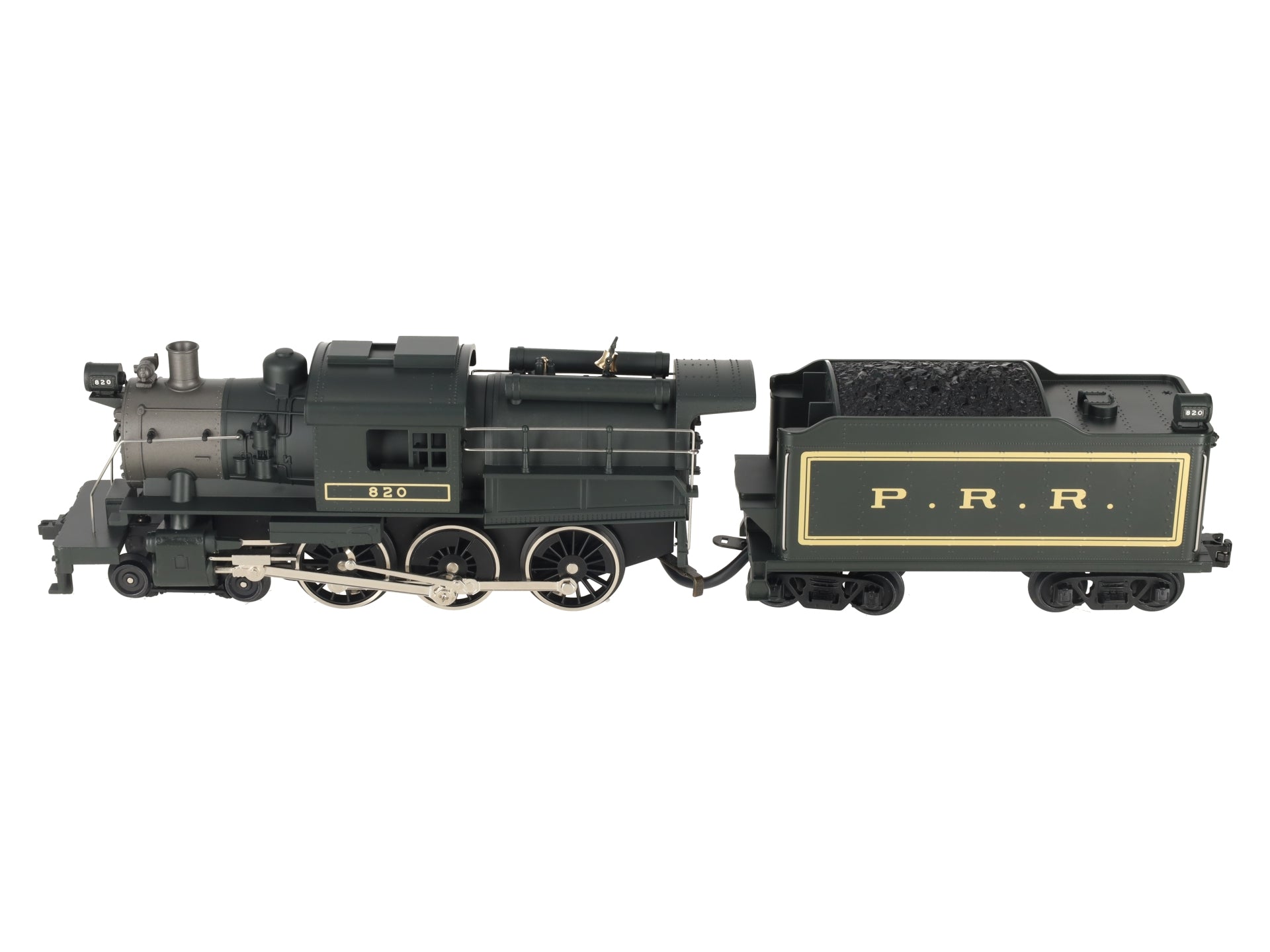MTH 30-1180-1 O Pennsylvania 4-6-0 Camelback Steam Loco & Tender w/PS2 #820 LN/Box