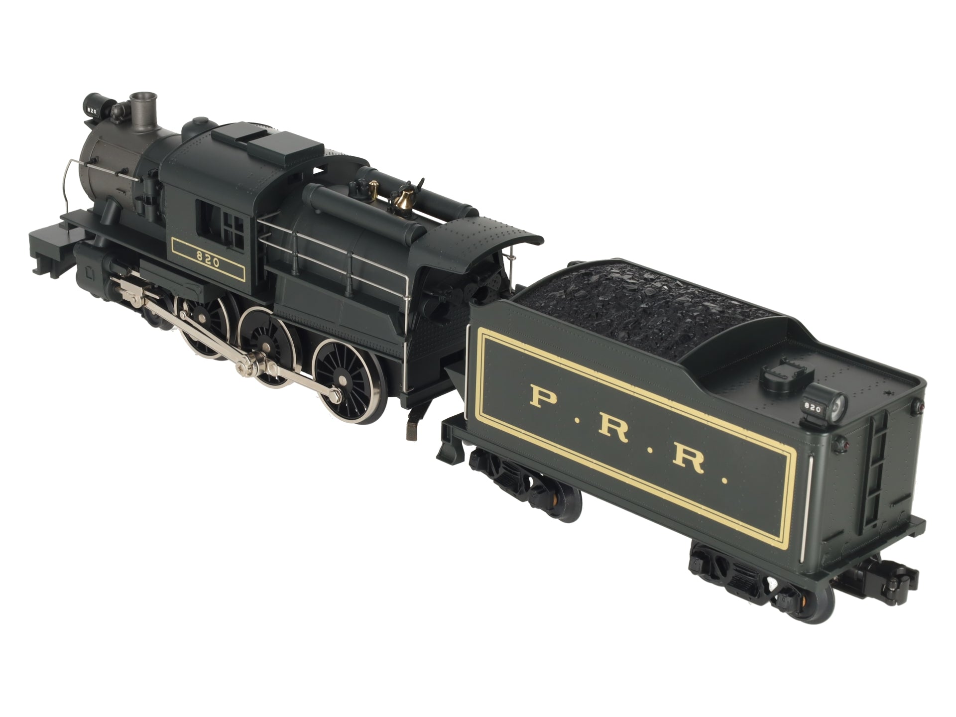 MTH 30-1180-1 O Pennsylvania 4-6-0 Camelback Steam Loco & Tender w/PS2 #820 LN/Box