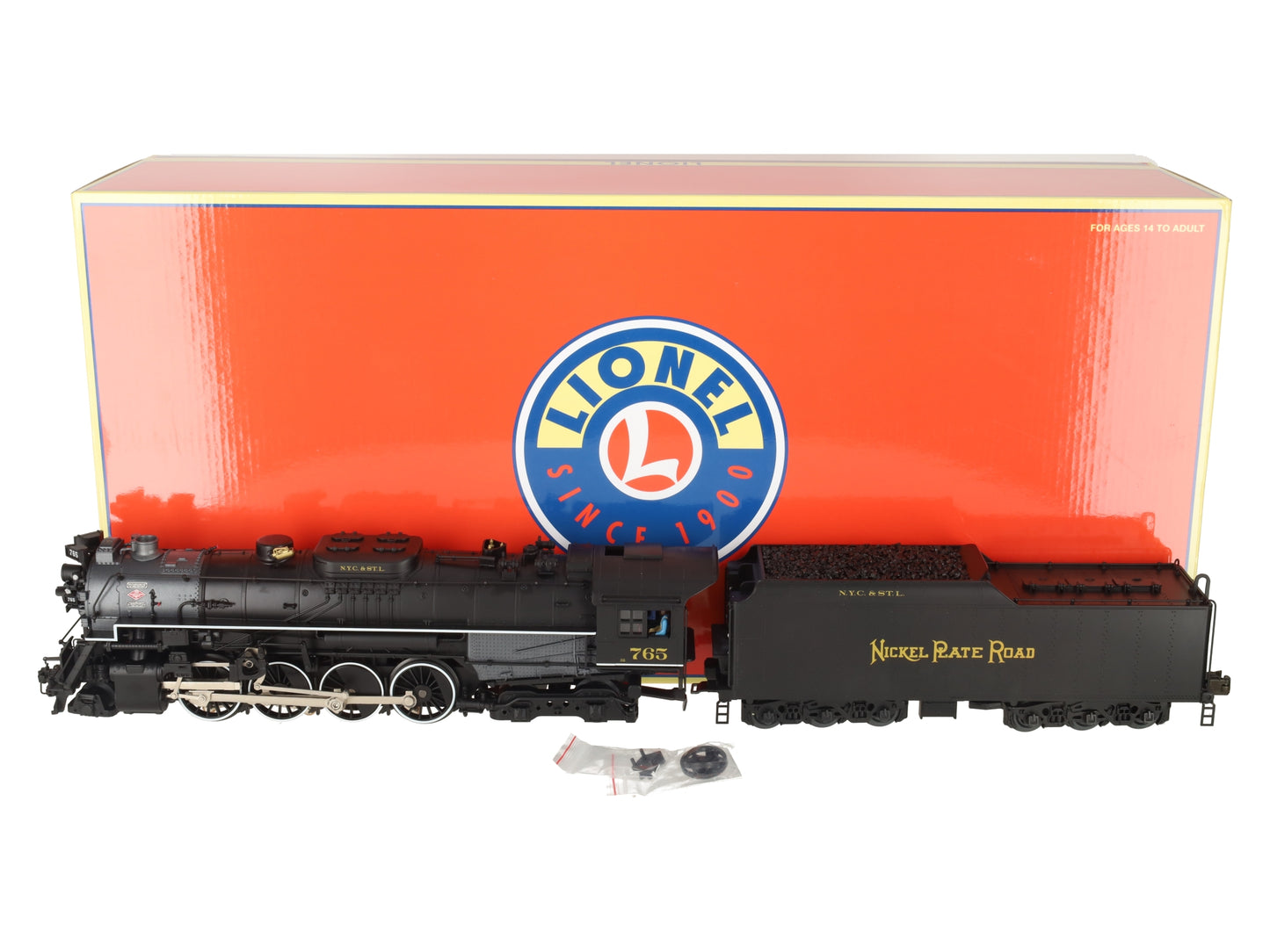 Lionel 2431502 O Nickel Plate Road Berkshire Steam Locomotive #765 w LEGACY