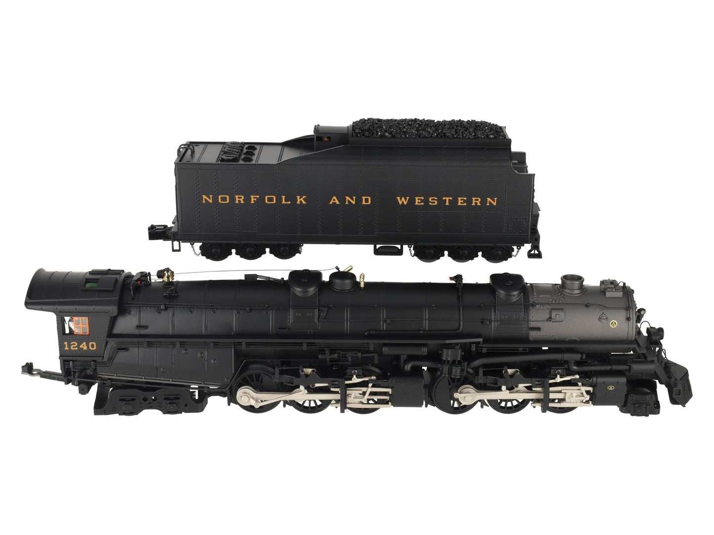 MTH 20-3616-1 O Norfolk & Western Premier 2-6-6-4 Class A Steam Engine w/PS3 LN/Box