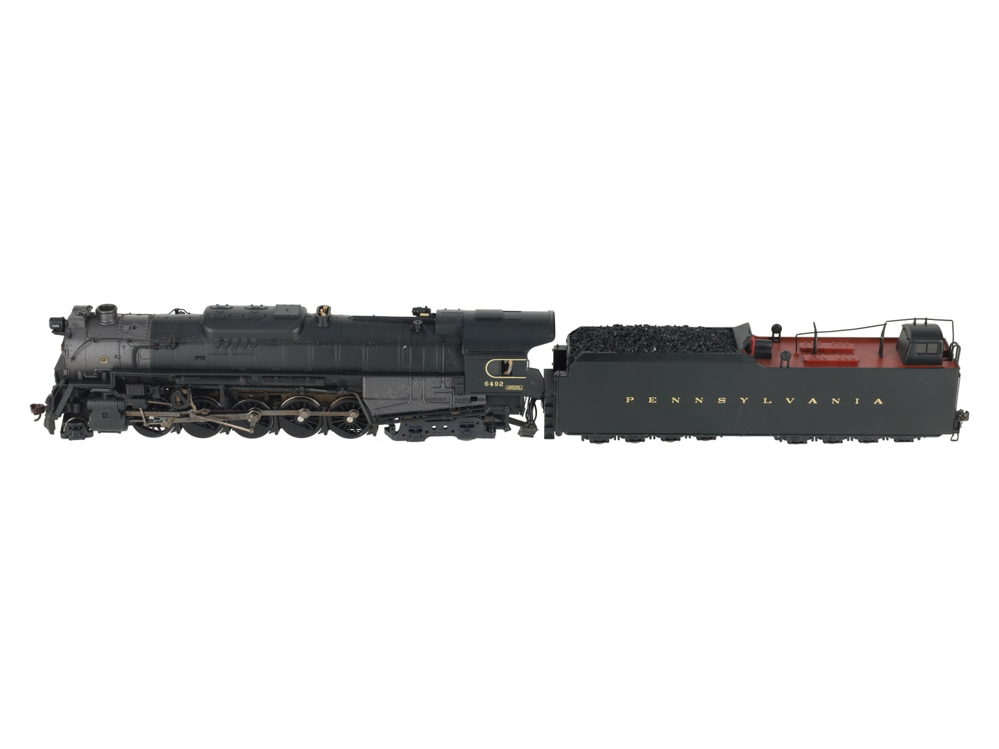 Broadway Limited 2223 HO PRR Class J1 2-10-4 Steam Locomotive w/Paragon2™ #6492 EX/Box