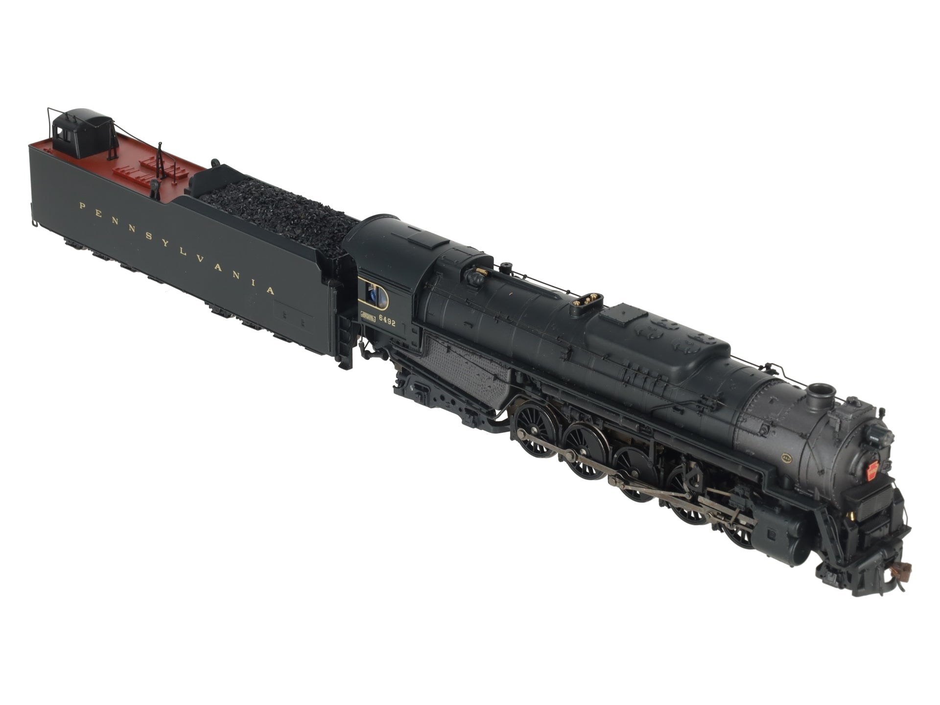 Broadway Limited 2223 HO PRR Class J1 2-10-4 Steam Locomotive w/Paragon2™ #6492