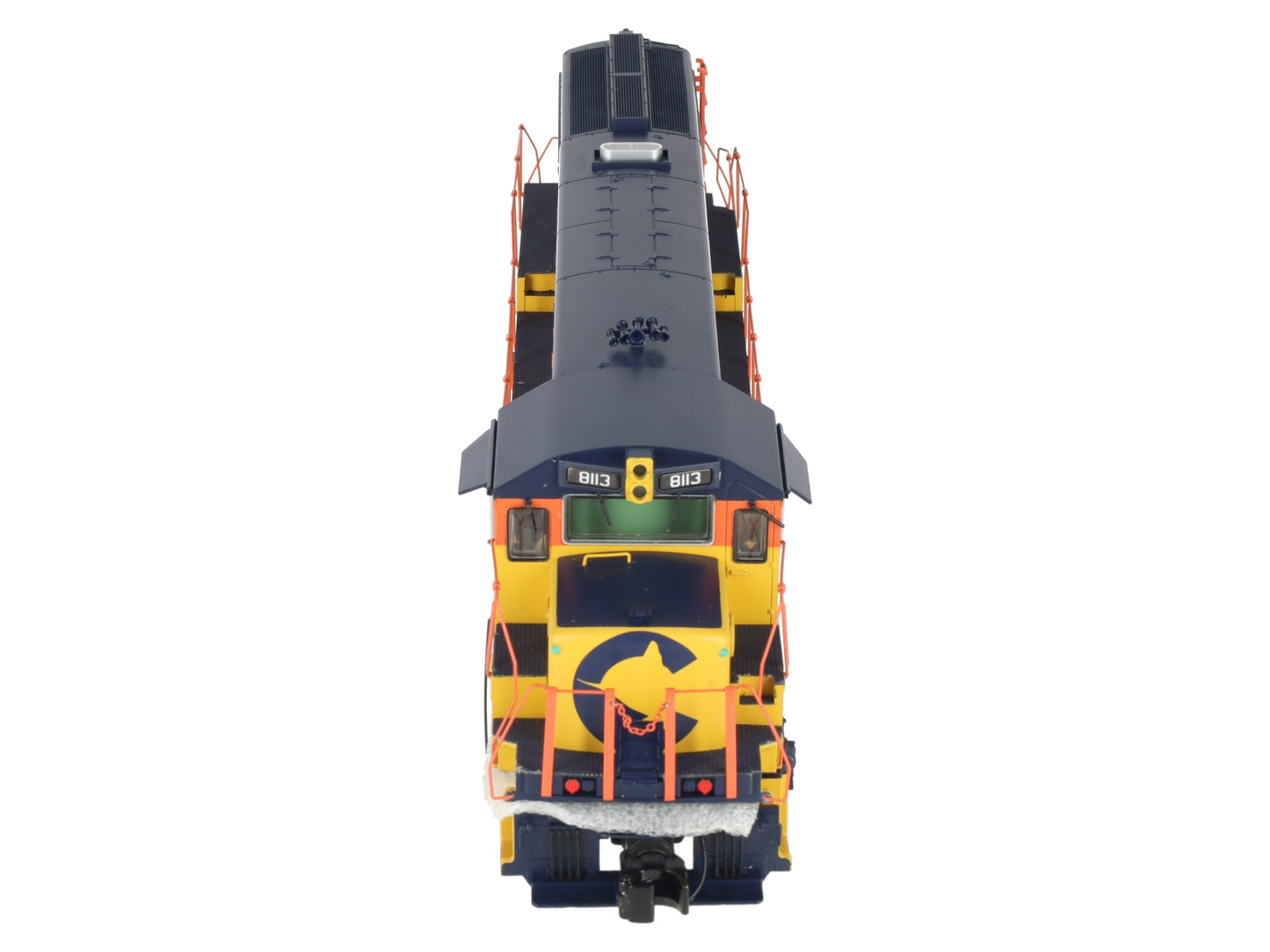 MTH 20-20220-1 Chessie U258B Diesel Engine w/PS3 #8113 (Hi-Rail Wheels) LN/Box