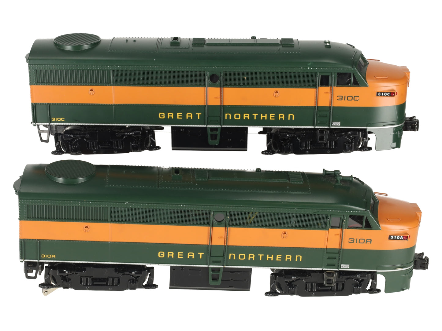 Williams 20913 O GN FA-1 Diesel Locomotive AA Set (Powered and Dummy)