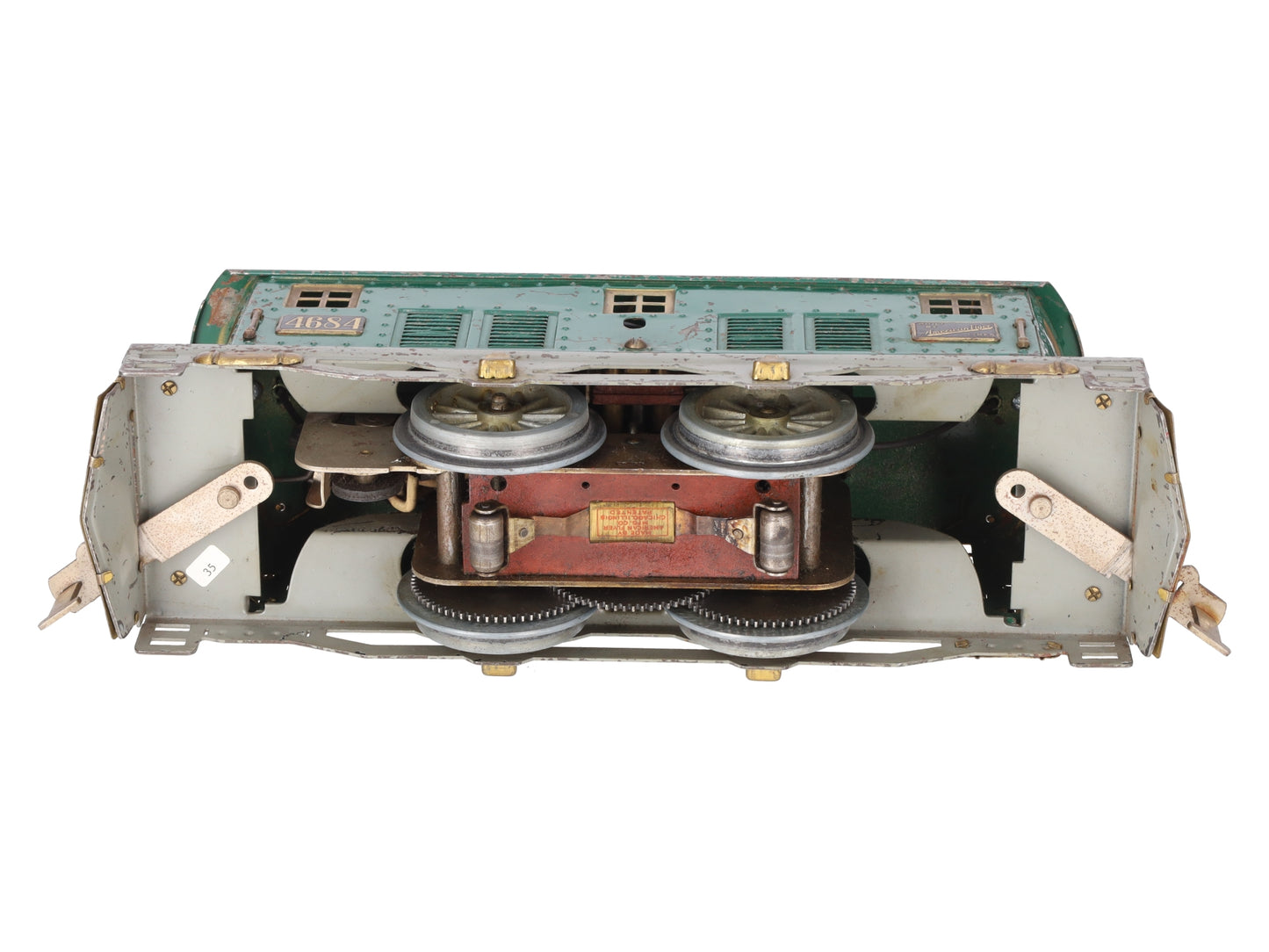 American Flyer 4684 Vintage Standard Gauge 0-4-0 Electric Locomotive