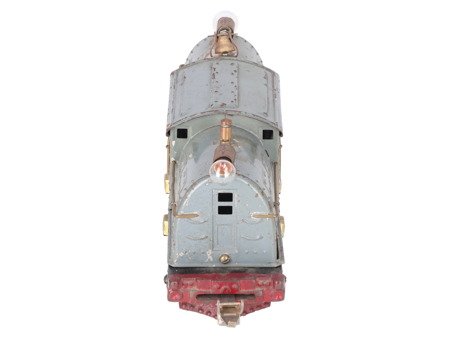 Ives 3257R Vintage O 0-4-0 Gray Powered Electric Locomotive VG