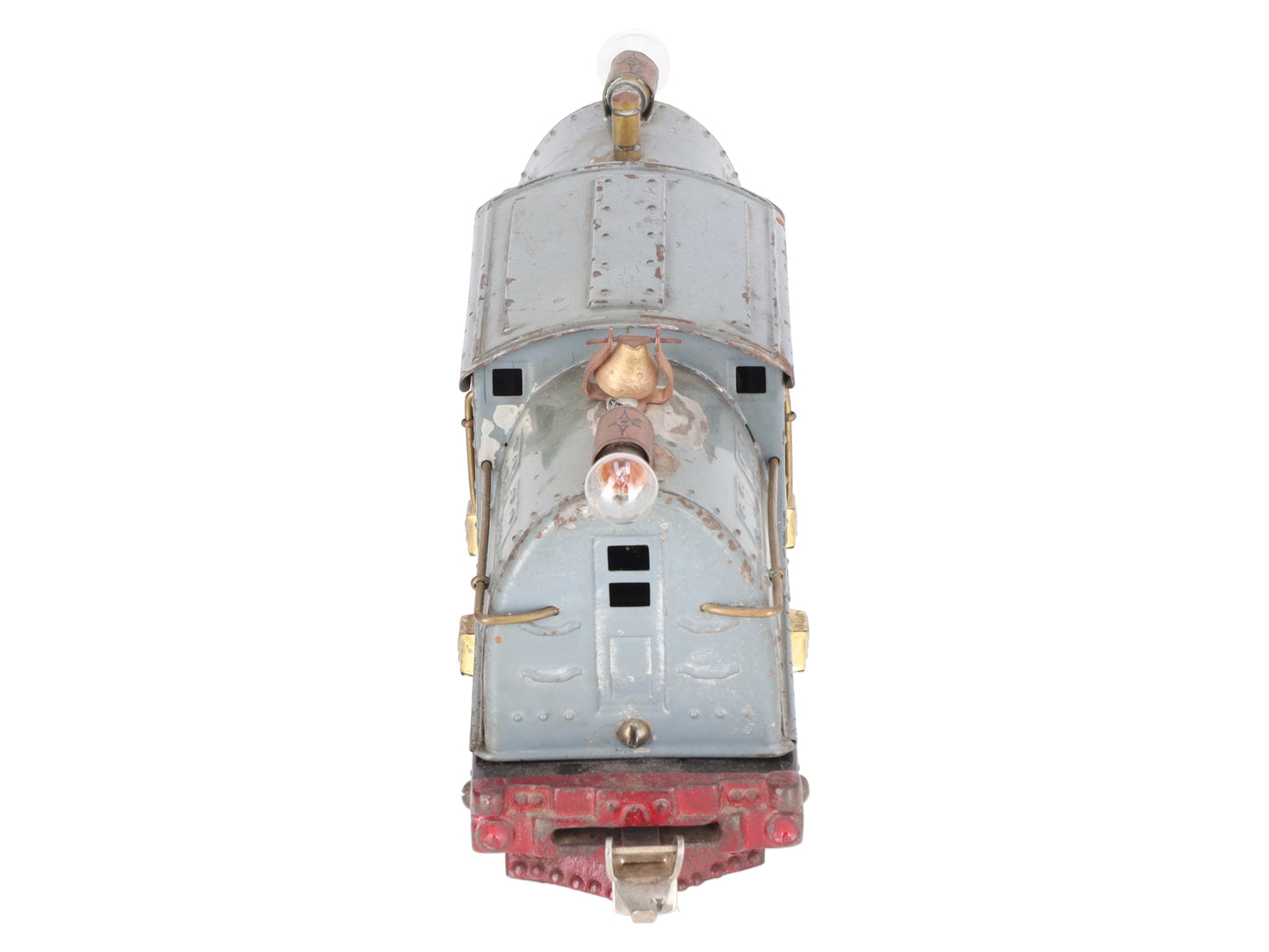 Ives 3257R Vintage O 0-4-0 Gray Powered Electric Locomotive VG