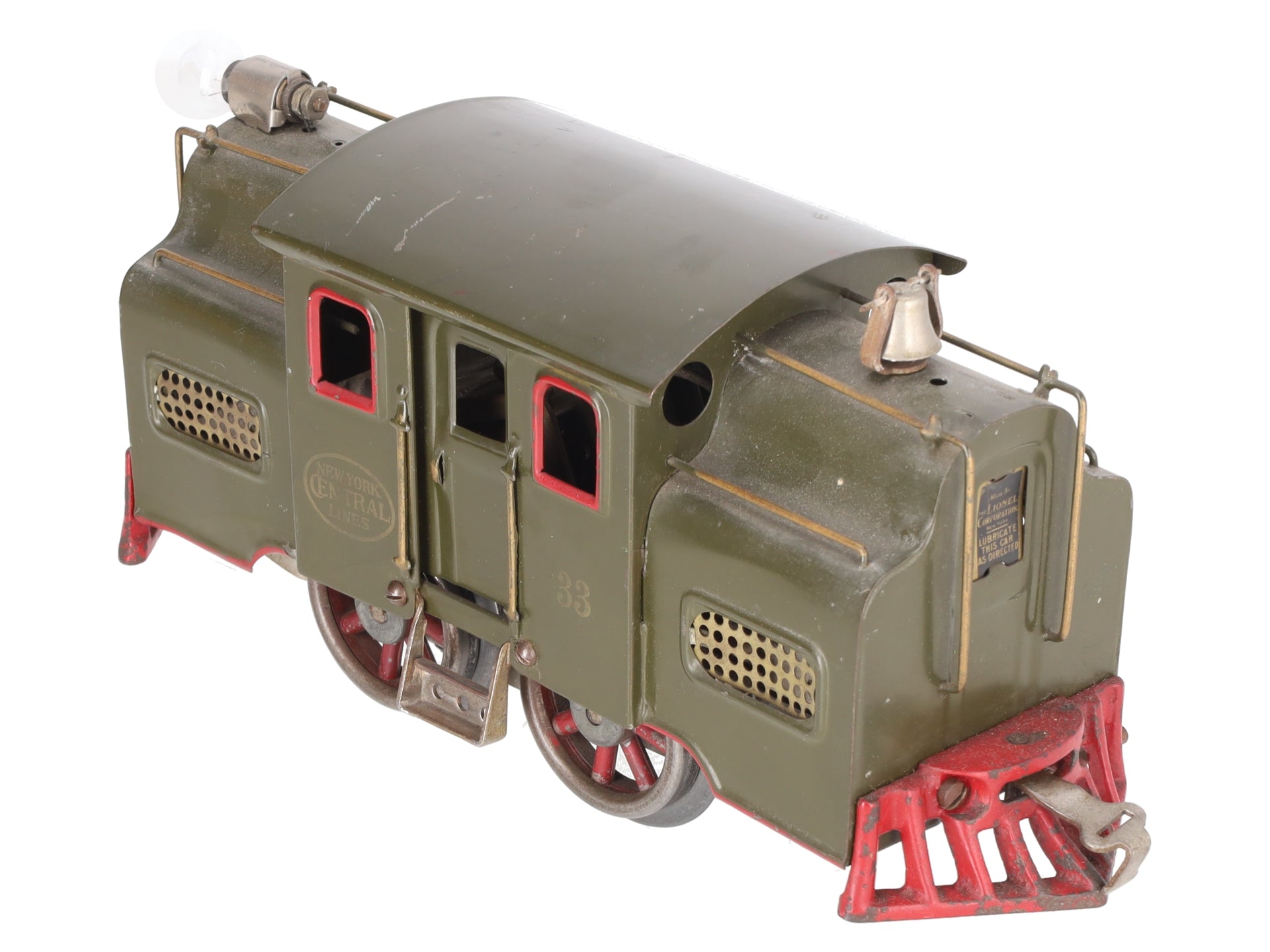 Lionel 33 Vintage Standard Gauge Prewar 0-4-0 Powered Electric Locomotive VG