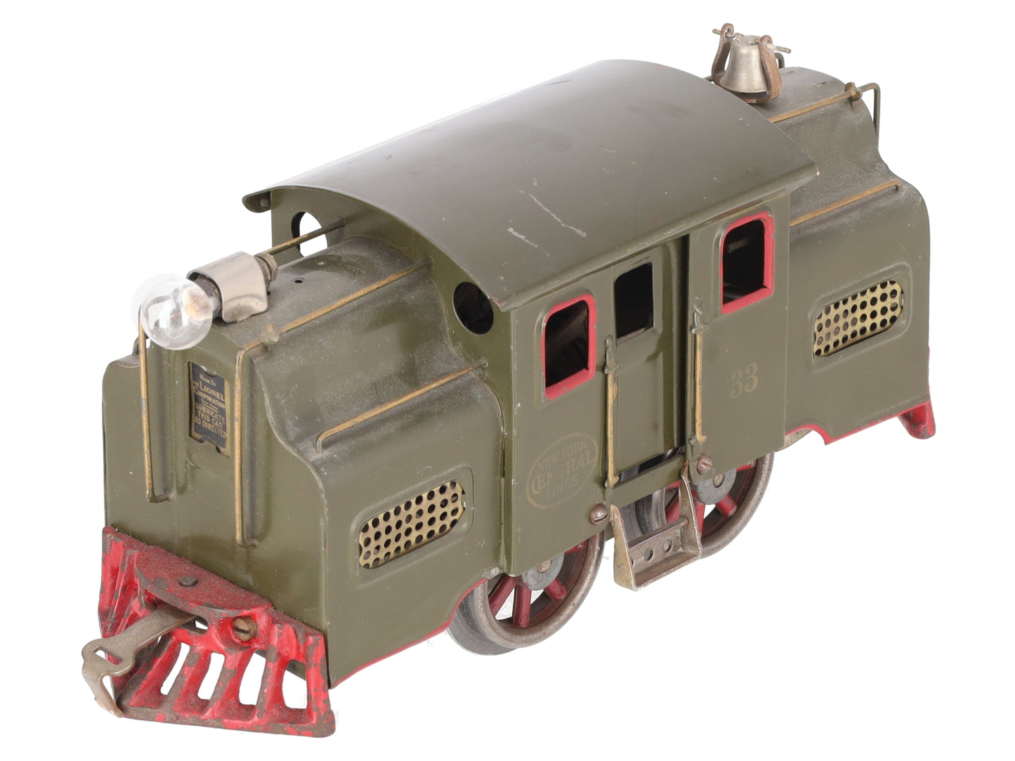 Lionel 33 Vintage Standard Gauge Prewar 0-4-0 Powered Electric Locomotive VG