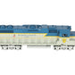 MTH 20-2256-1 O Gauge D&H GP38-2 Diesel Engine w/PS2 #7325 EX/Box