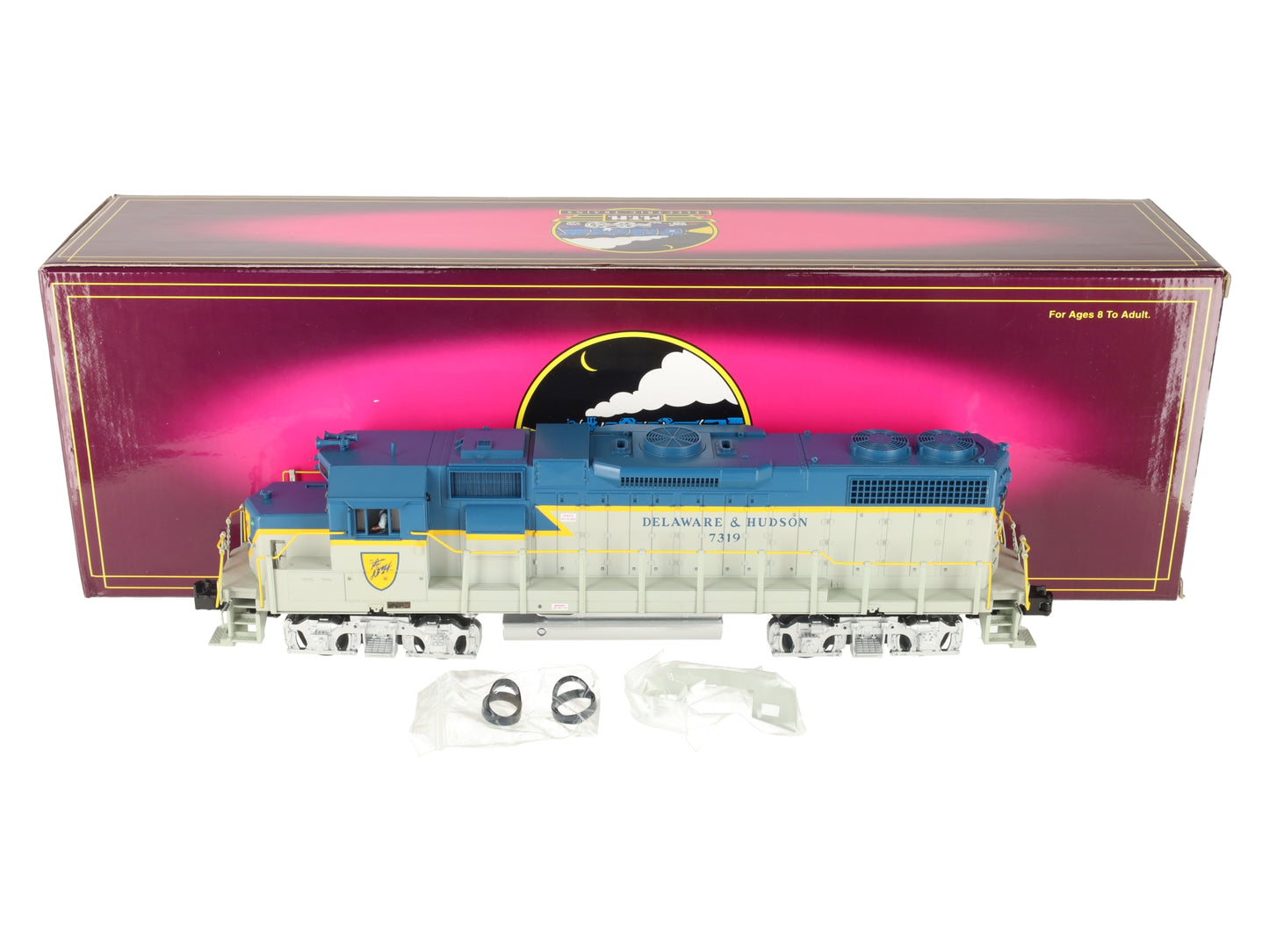 MTH 20-2256-1 O D&H GP38-2 Diesel Engine w/PS2 #7319 LN/Box