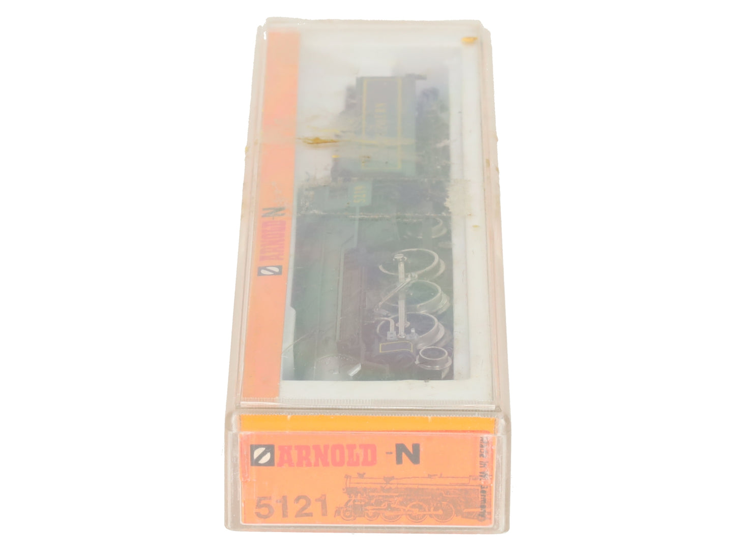 Arnold 5121 N Scale Southern 4-6-2 Steam Locomotive & Tender #5219 VG/Box