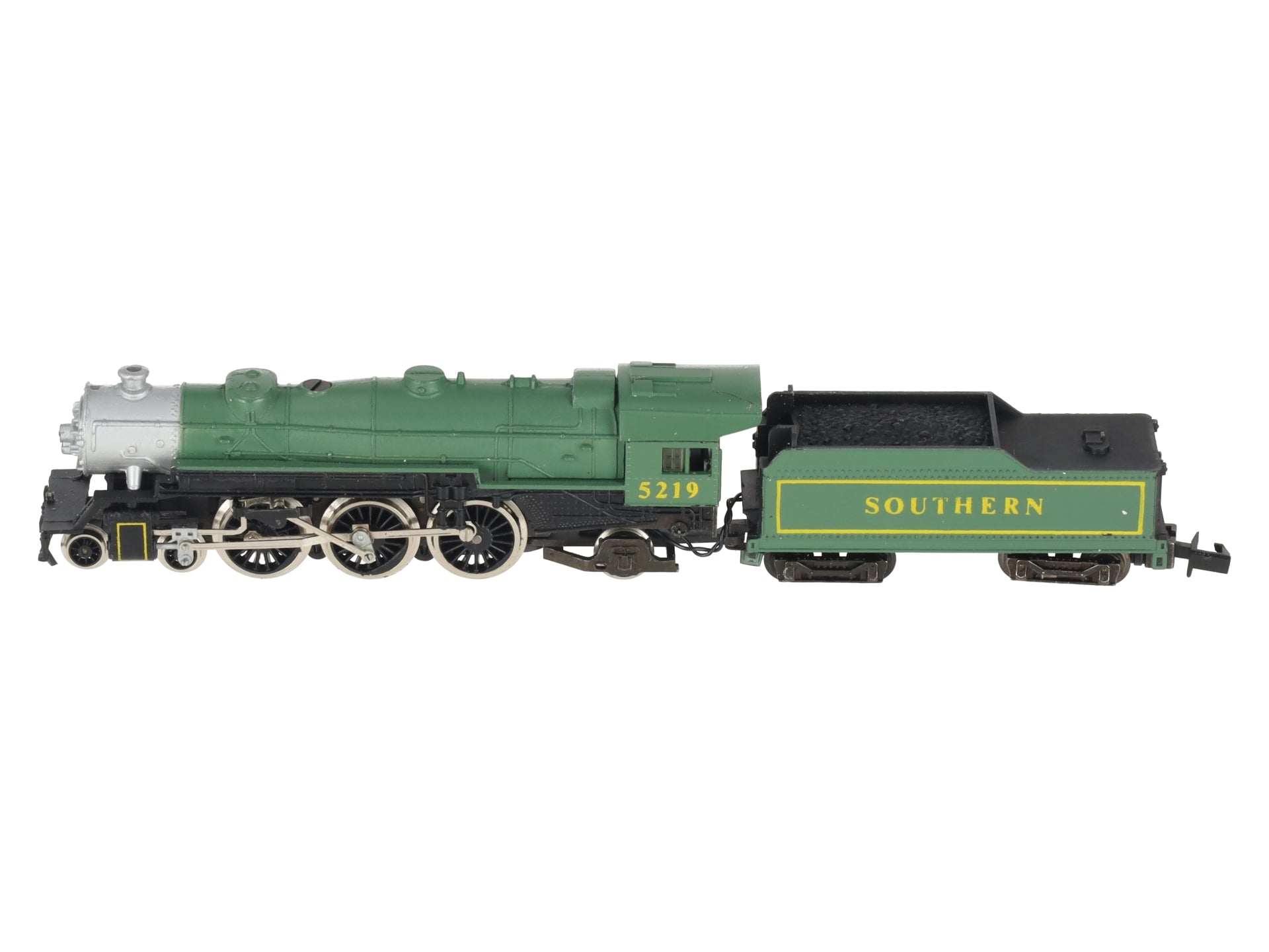 Arnold 5121 N Scale Southern 4-6-2 Steam Locomotive & Tender #5219 VG/Box