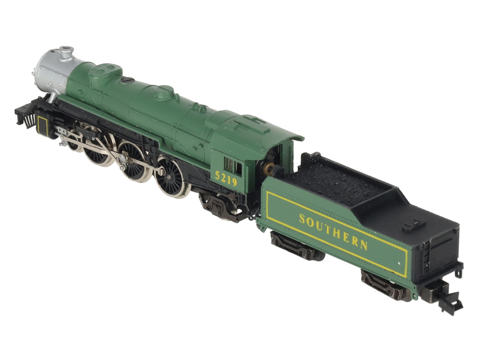 Arnold 5121 N Scale Southern 4-6-2 Steam Locomotive & Tender #5219 VG/Box