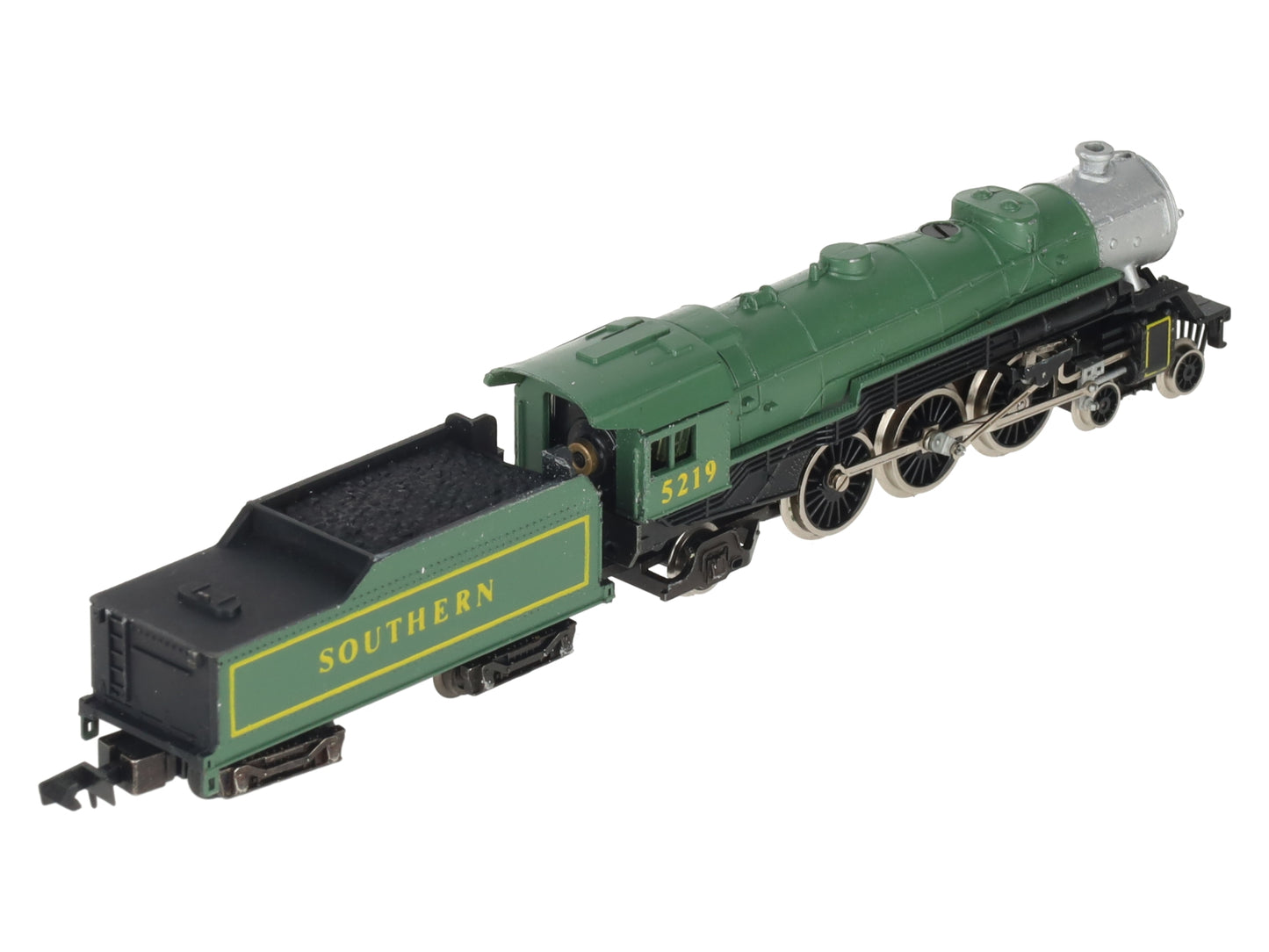 Arnold 5121 N Scale Southern 4-6-2 Steam Locomotive & Tender #5219 VG/Box