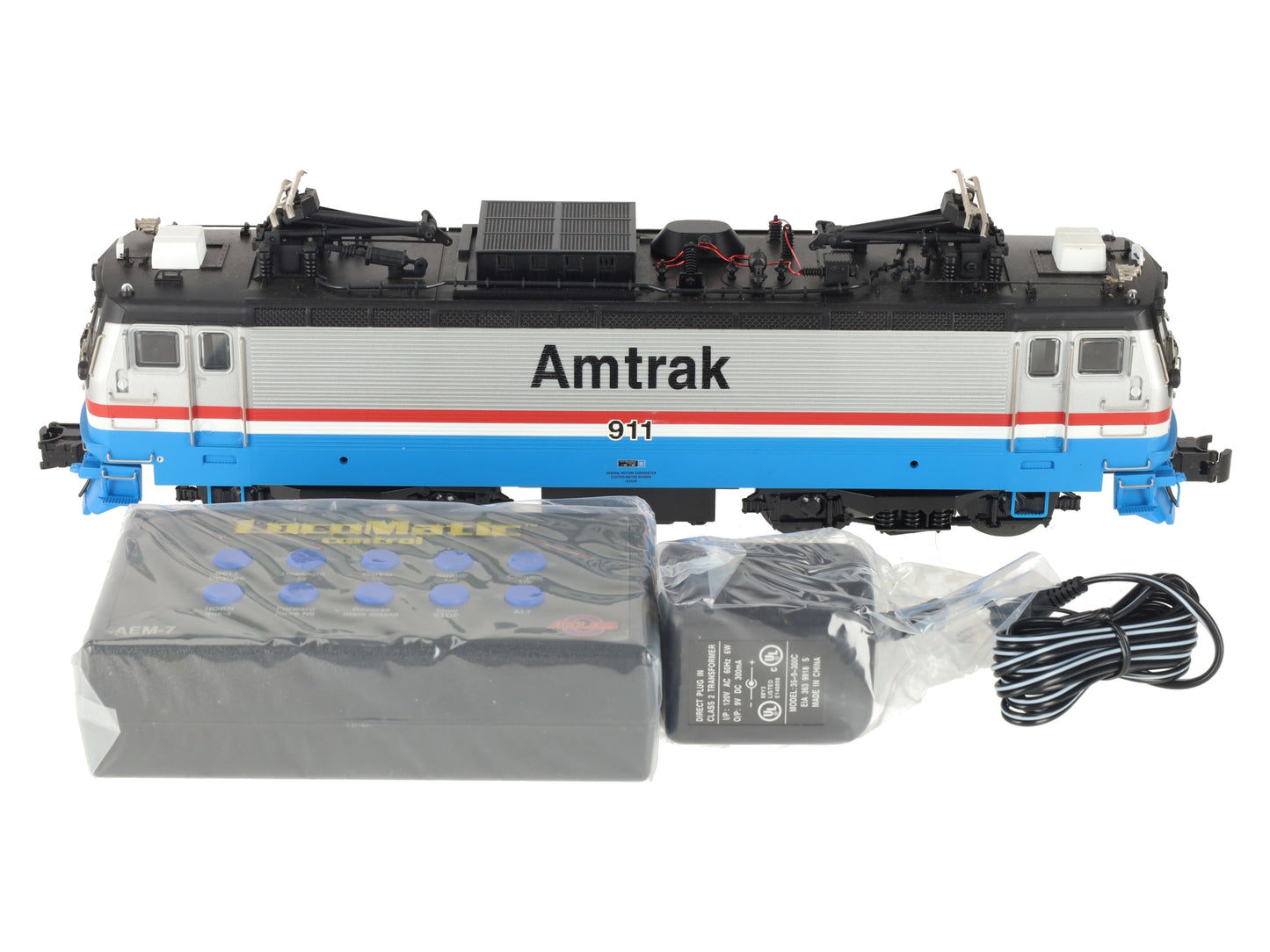 Atlas 6202-2 O Amtrak AEM-7 Electric Locomotive #911 - 3-Rail EX