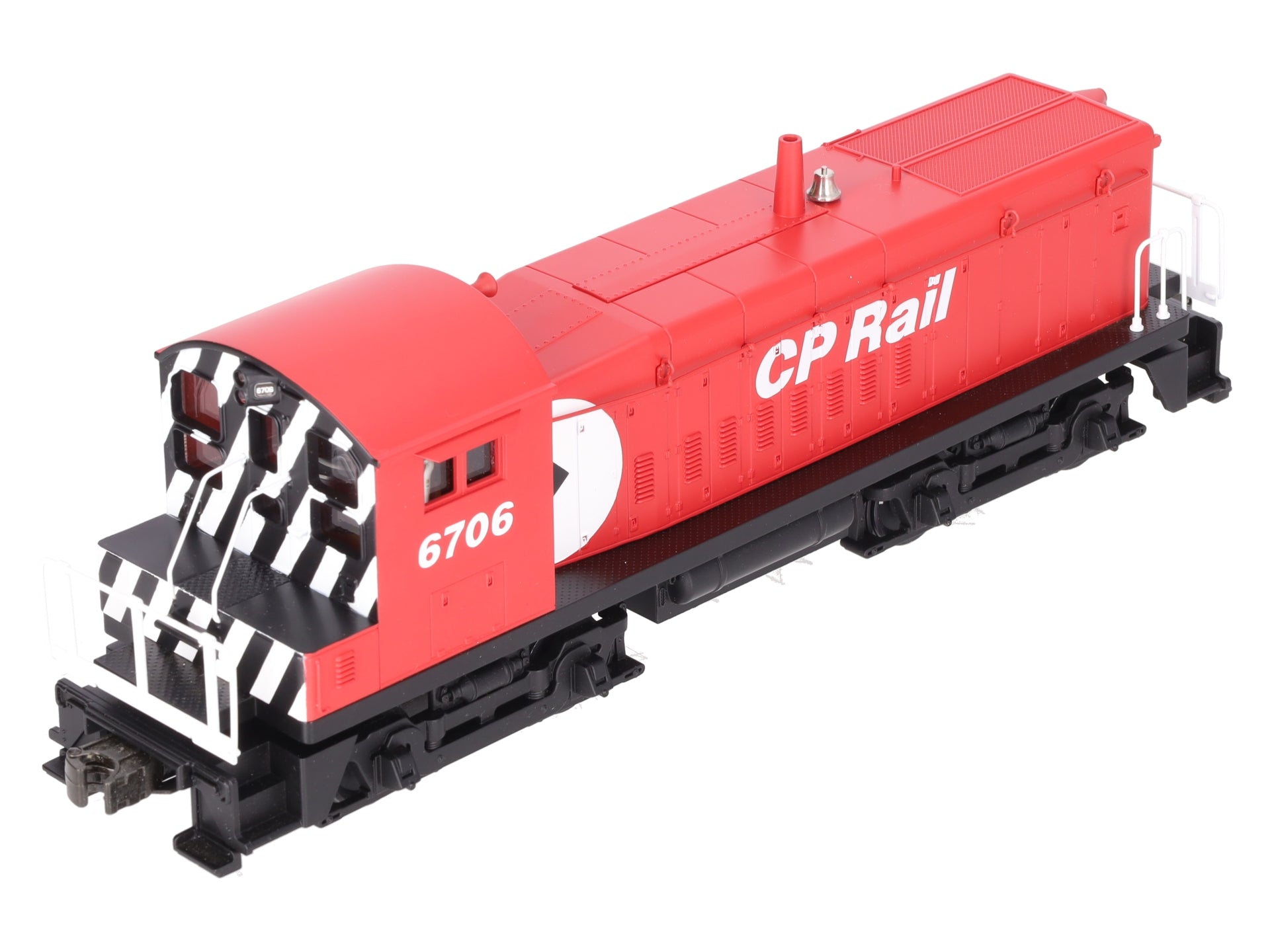 MTH 30-2166-1 O Gauge Canadian Pacific Rail SW-8 Diesel Switcher w/PS1 #6706 LN/Box