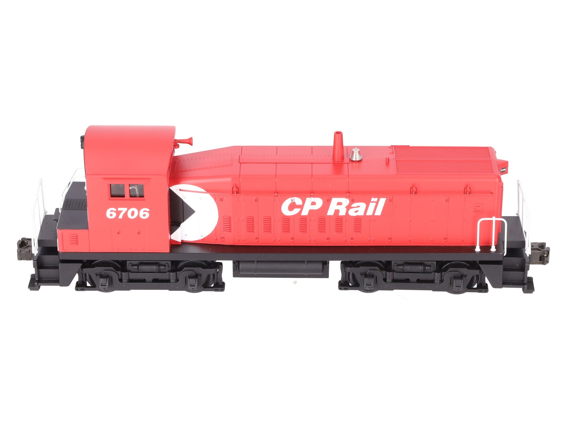 MTH 30-2166-1 O Gauge Canadian Pacific Rail SW-8 Diesel Switcher w/PS1 #6706 LN/Box