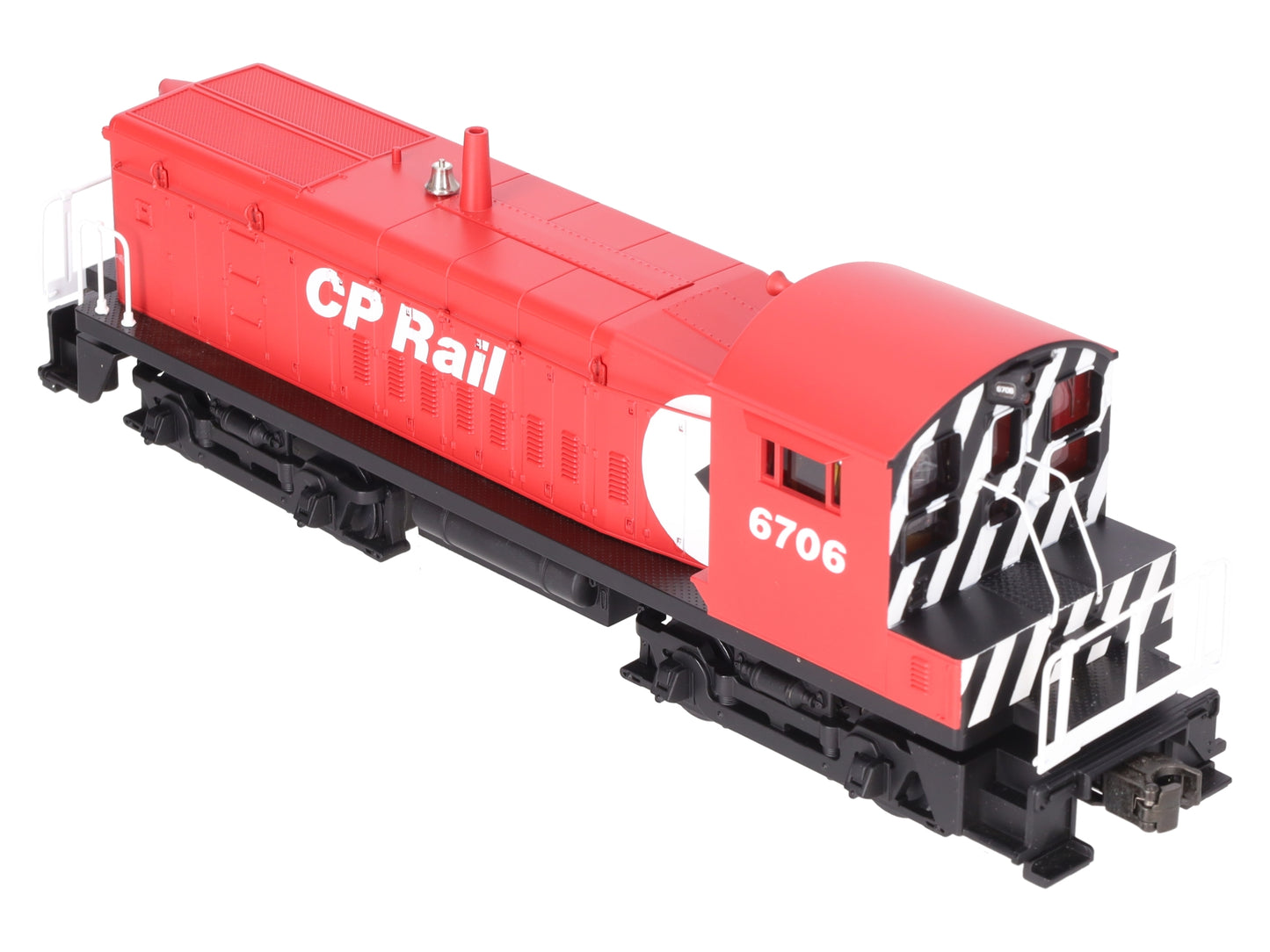 MTH 30-2166-1 O Gauge Canadian Pacific Rail SW-8 Diesel Switcher w/PS1 #6706 LN/Box