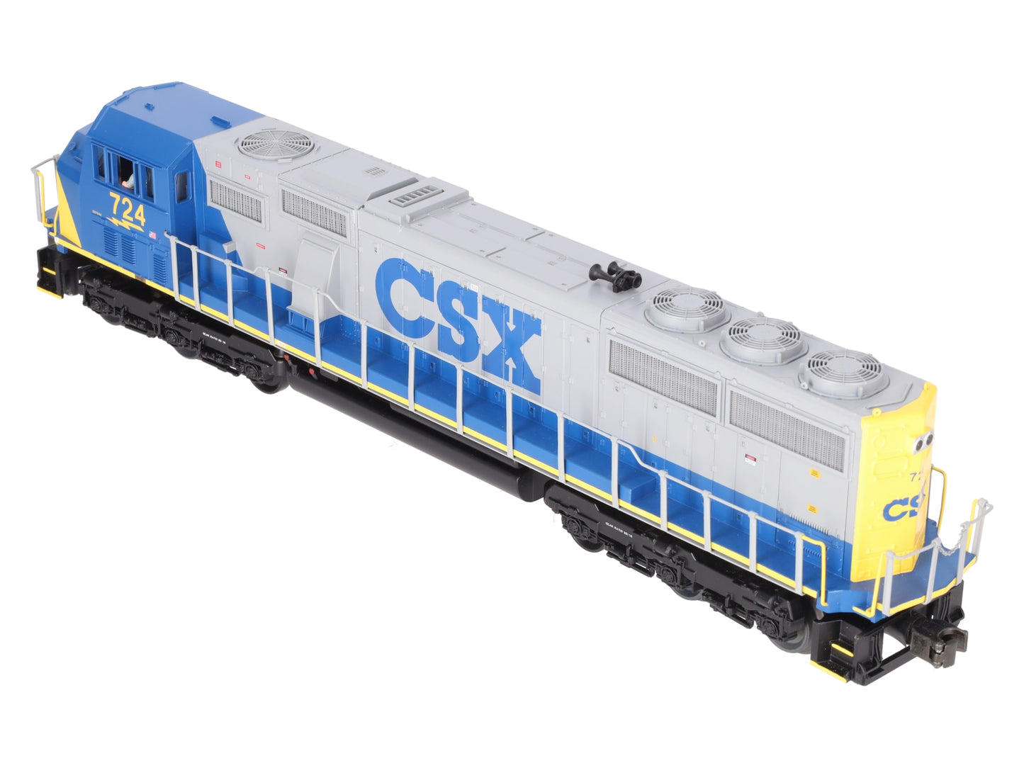 MTH 20-2224-1 O Gauge CSX SD70MAC Diesel Engine w/PS1 #724 LN/Box