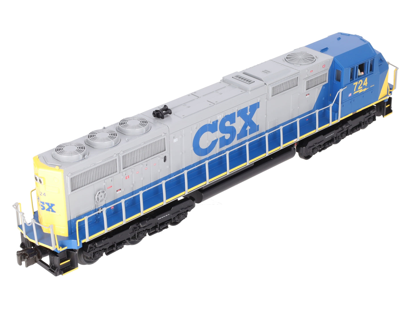 MTH 20-2224-1 O Gauge CSX SD70MAC Diesel Engine w/PS1 #724 LN/Box