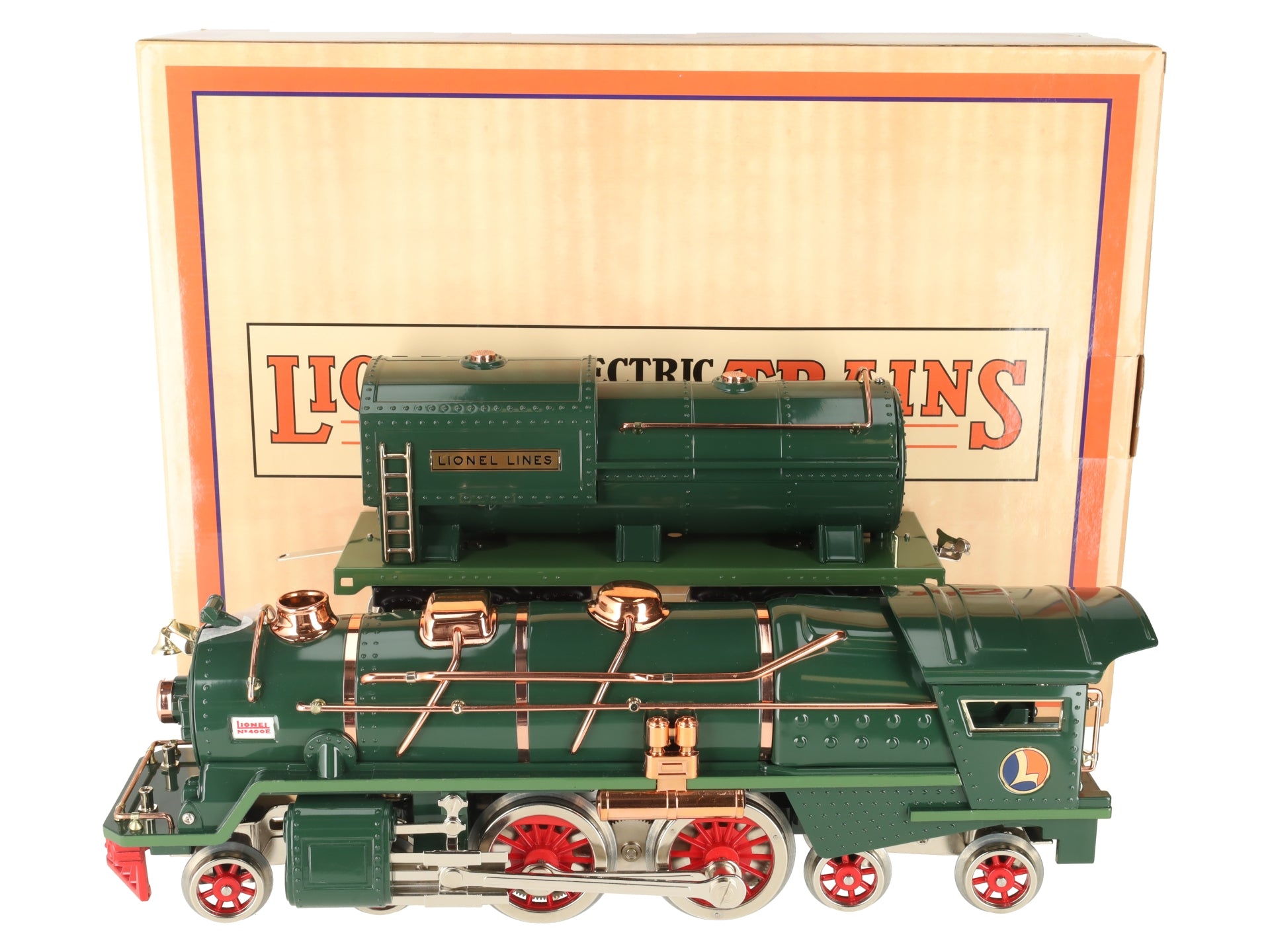 MTH 11-1027-1 Tinplate 400E Std. Gauge Steam Engine w/Proto-Sound 3.0 LN/Box
