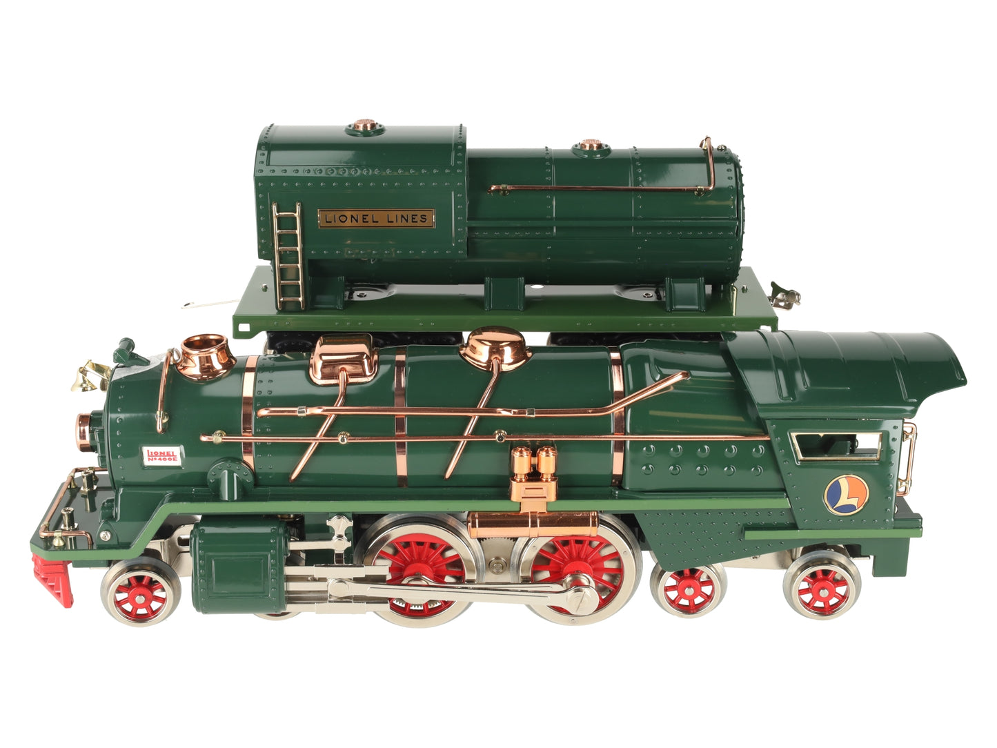 MTH 11-1027-1 Tinplate 400E Std. Gauge Steam Engine w/Proto-Sound 3.0 LN/Box
