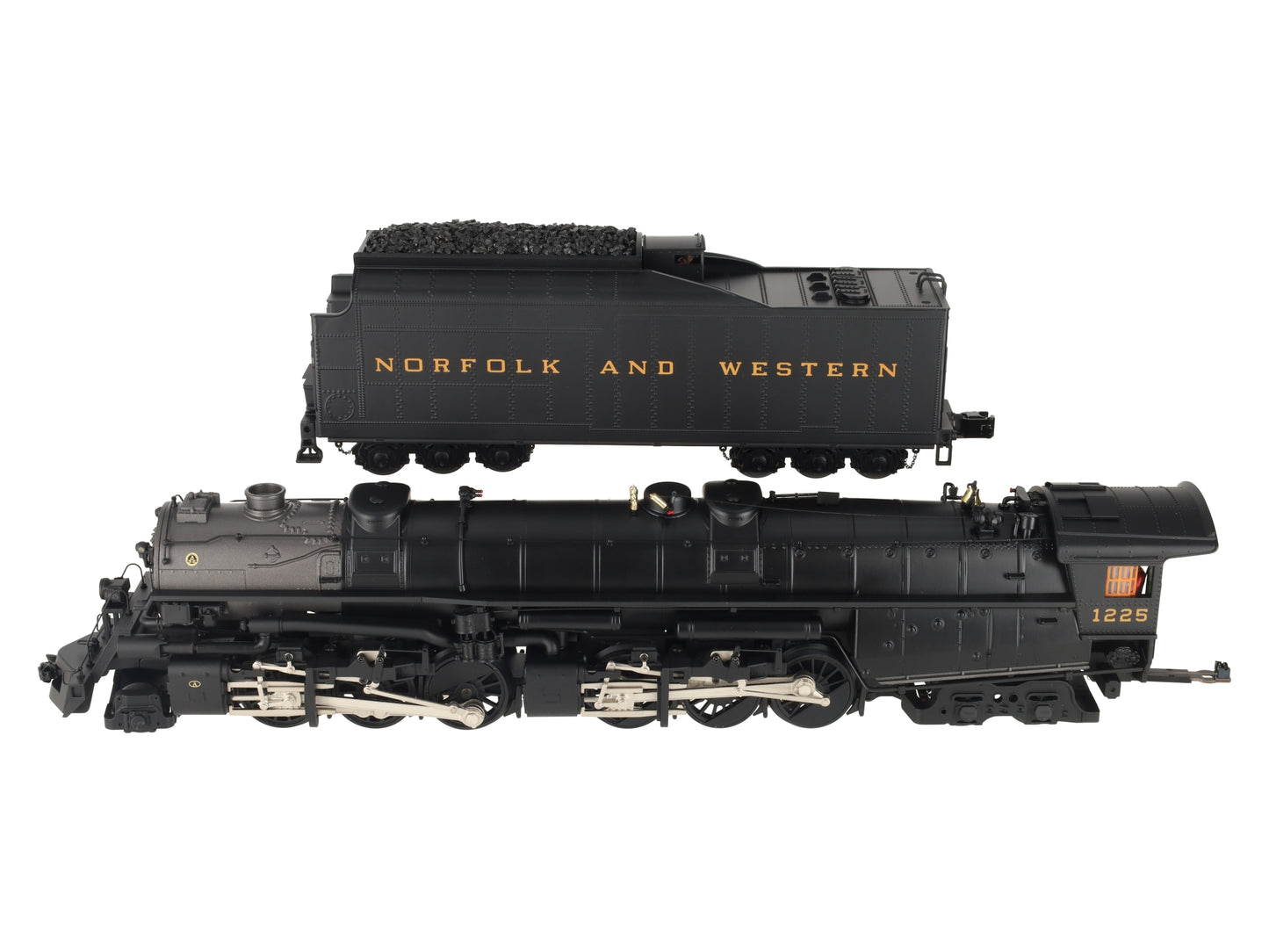 MTH 20-3618-1 O Norfolk & Western Premier 2-6-6-4 Class A Steam Engine w/PS3 LN/Box