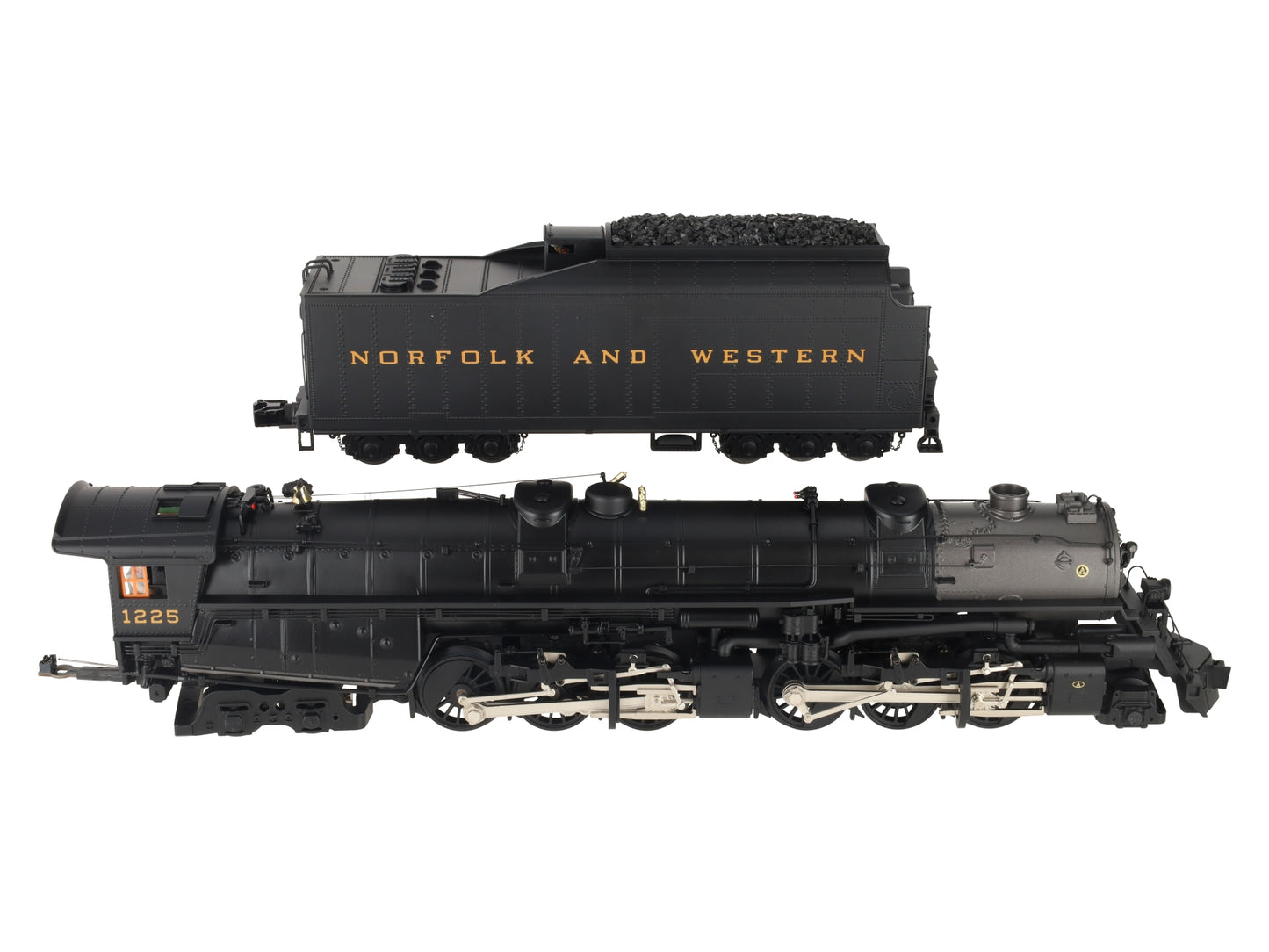 MTH 20-3618-1 O Norfolk & Western Premier 2-6-6-4 Class A Steam Engine w/PS3 LN/Box