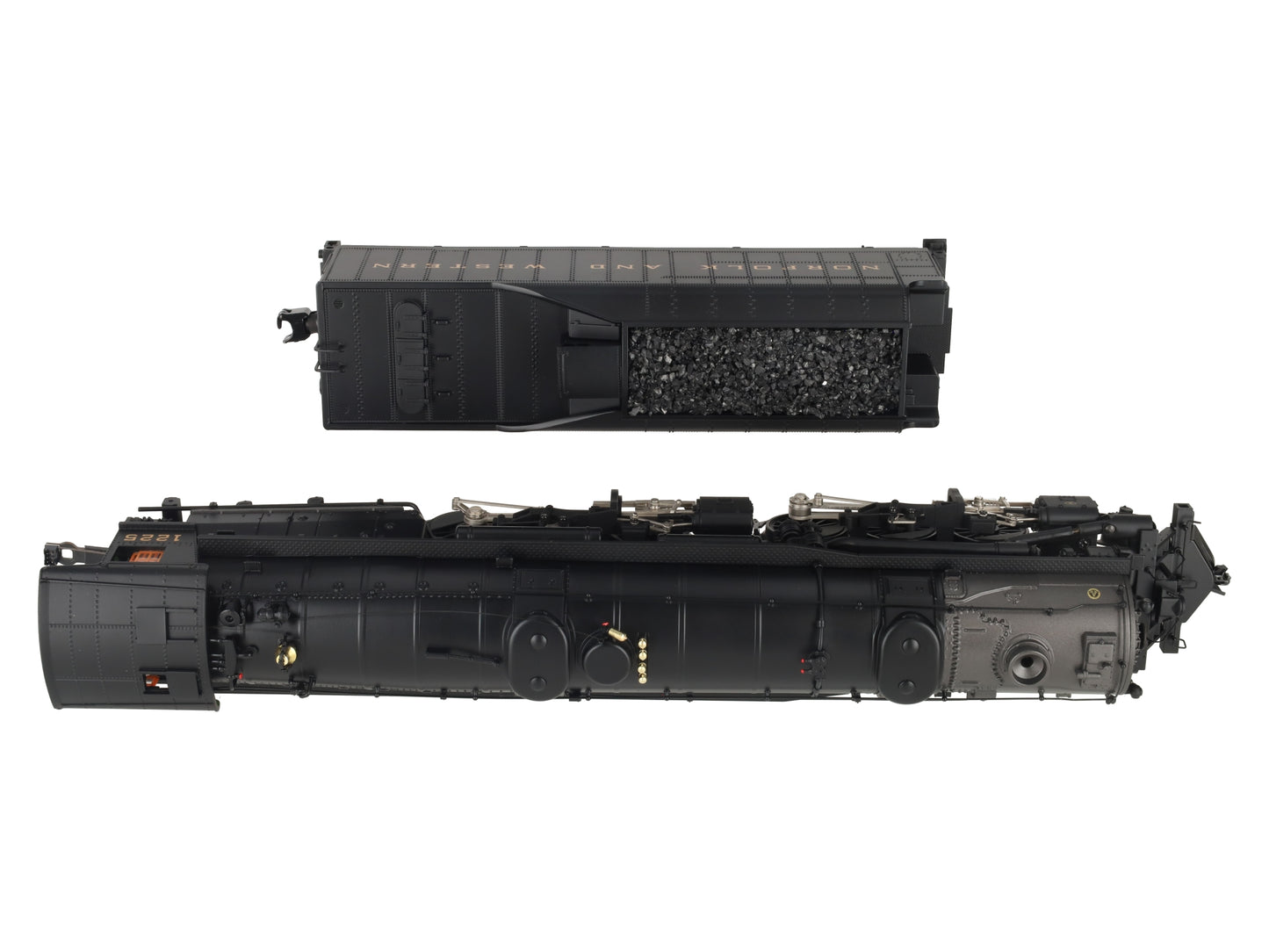 MTH 20-3618-1 O Norfolk & Western Premier 2-6-6-4 Class A Steam Engine w/PS3 LN/Box
